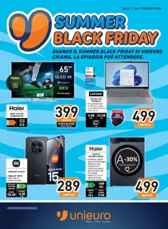 Unieuro Unieuro volantino Black Friday