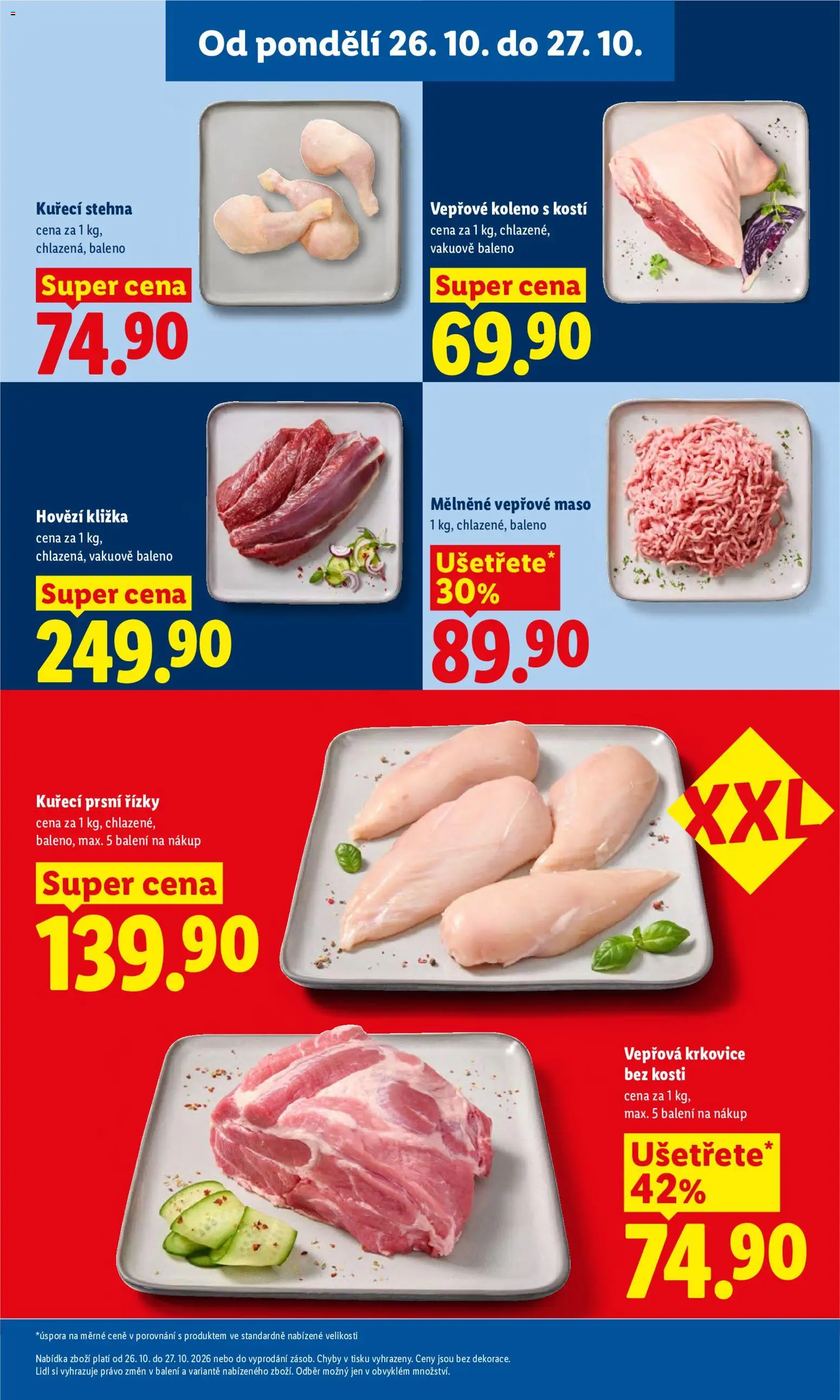 Lidl leták Leták in Česko