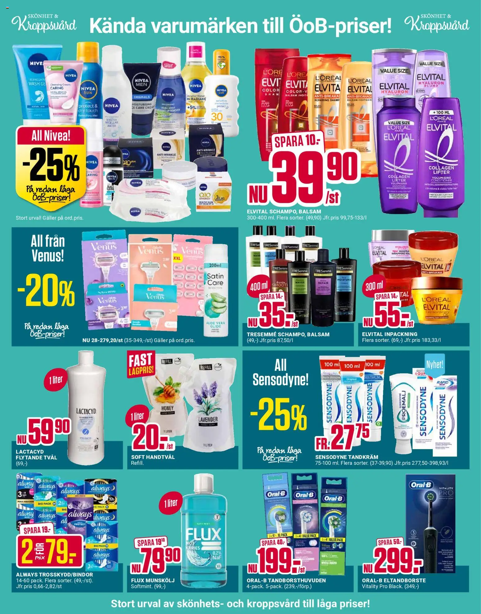 ÖoB erbjudanden Reklamblad in Sverige