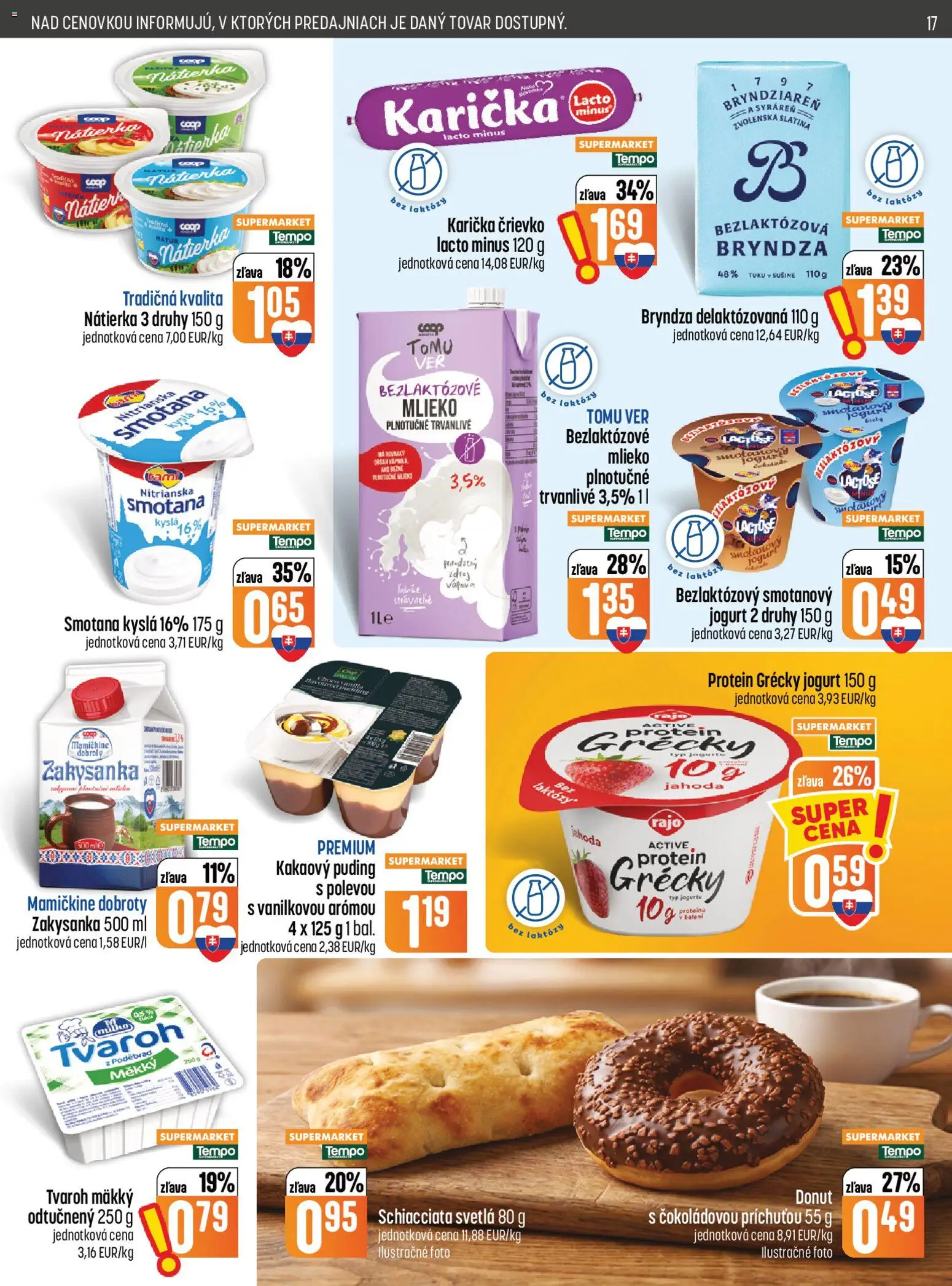 COOP Jednota leták Leták in Slovensko