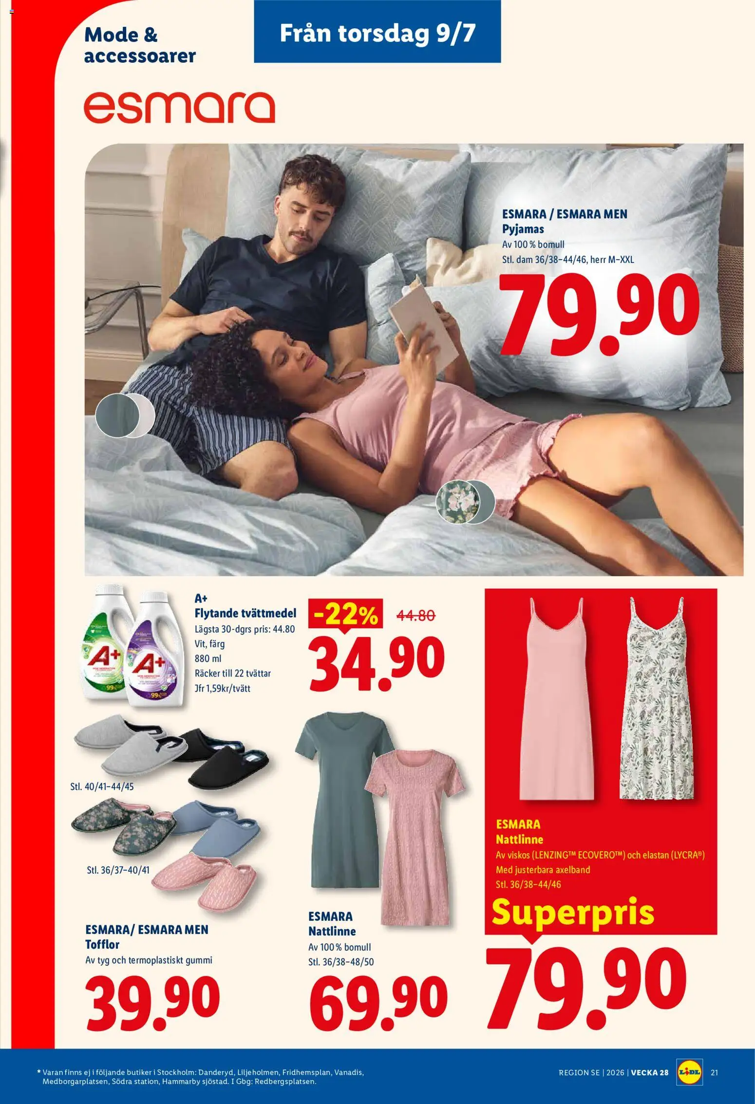 Nuvarande Lidl erbjudanden från 📣 06/07/2026 - 12/07/2026 📣 | Sverige