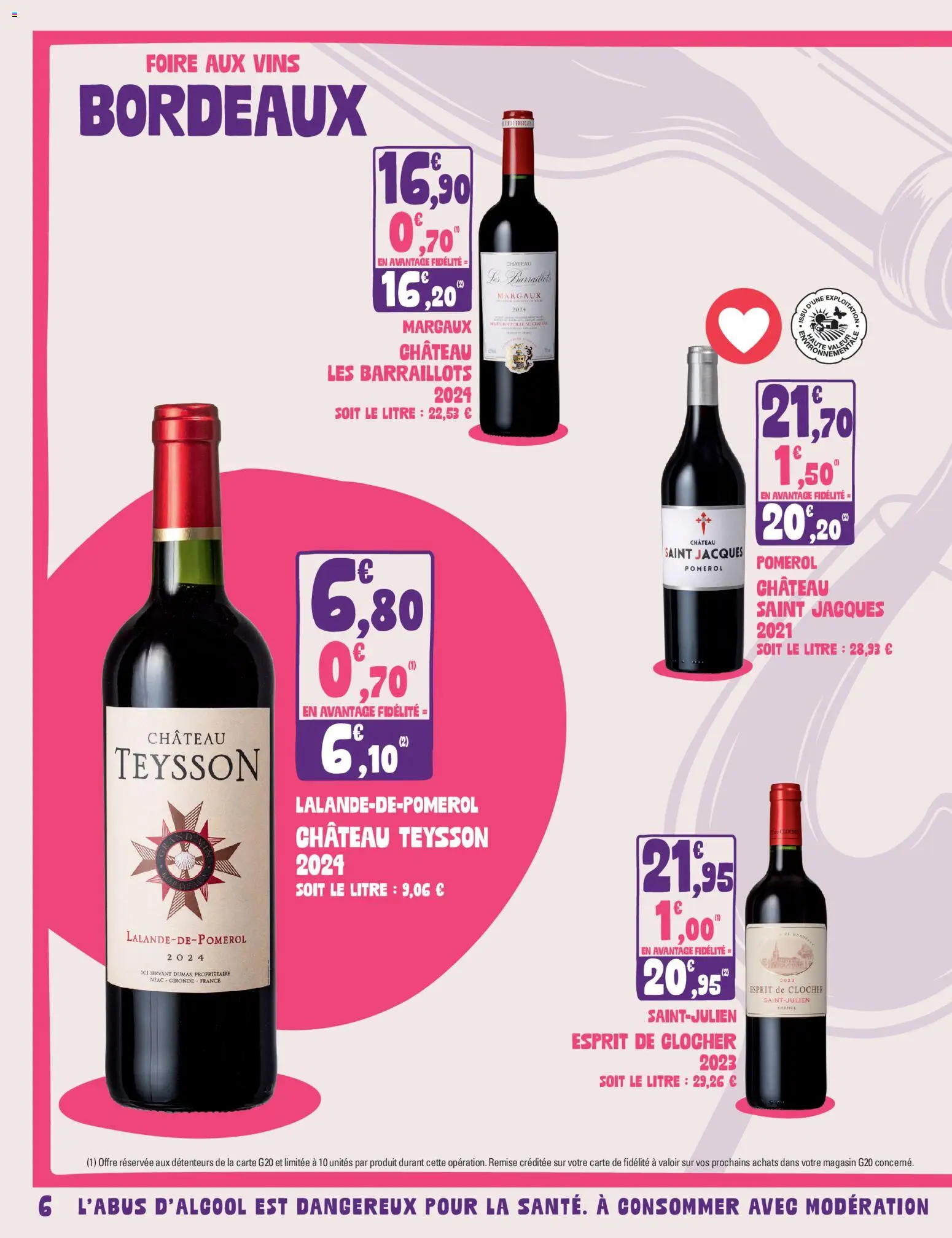 G20 Supermarchés catalogue Catalogue in France