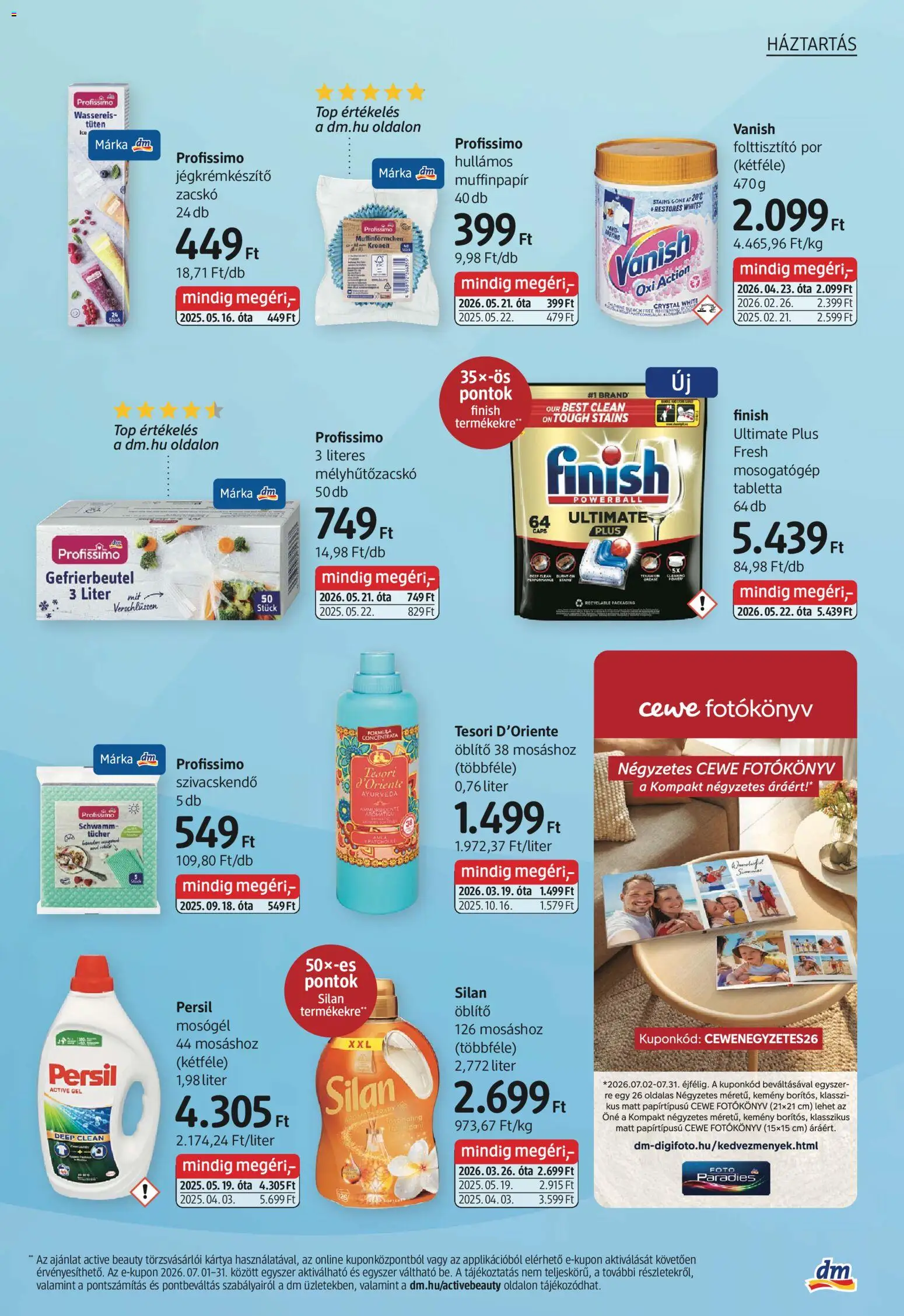 DM Drogerie Markt Akciós Újság 2026.07.02.-tól/töl - fantasztikus ajánlatokat! 🛍️ | Magyarország