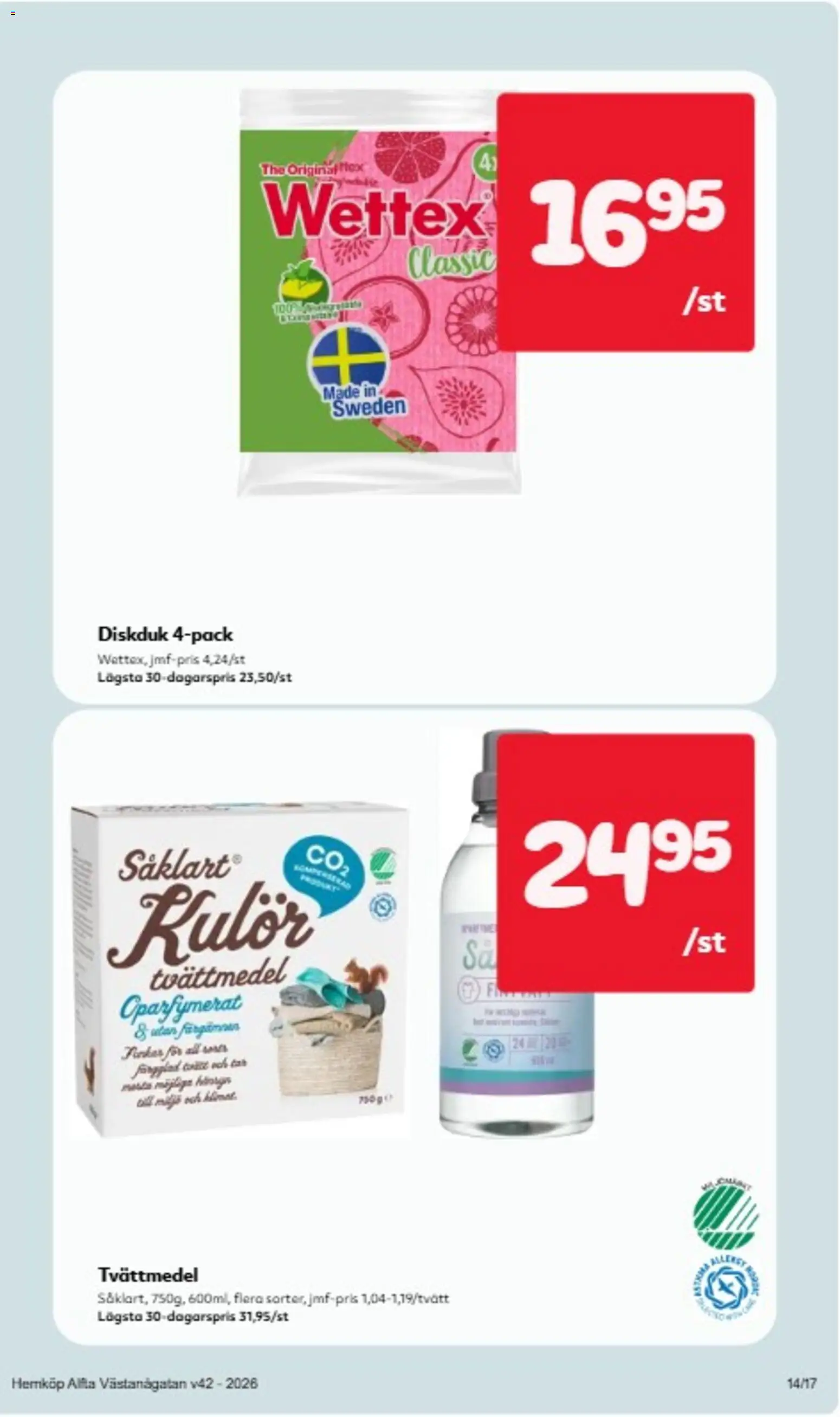 Hemköp erbjudanden Reklamblad in Sverige