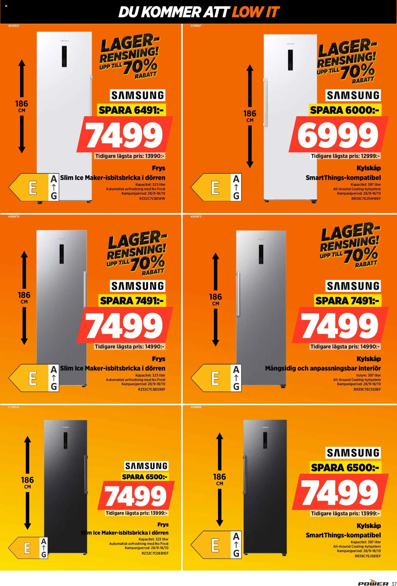 Power erbjudanden Reklamblad in Sverige