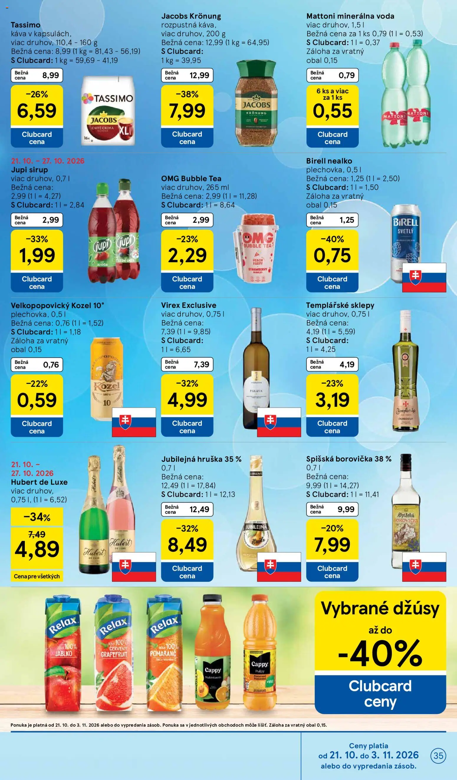 Tesco Hypermarket - leták Leták in Slovensko