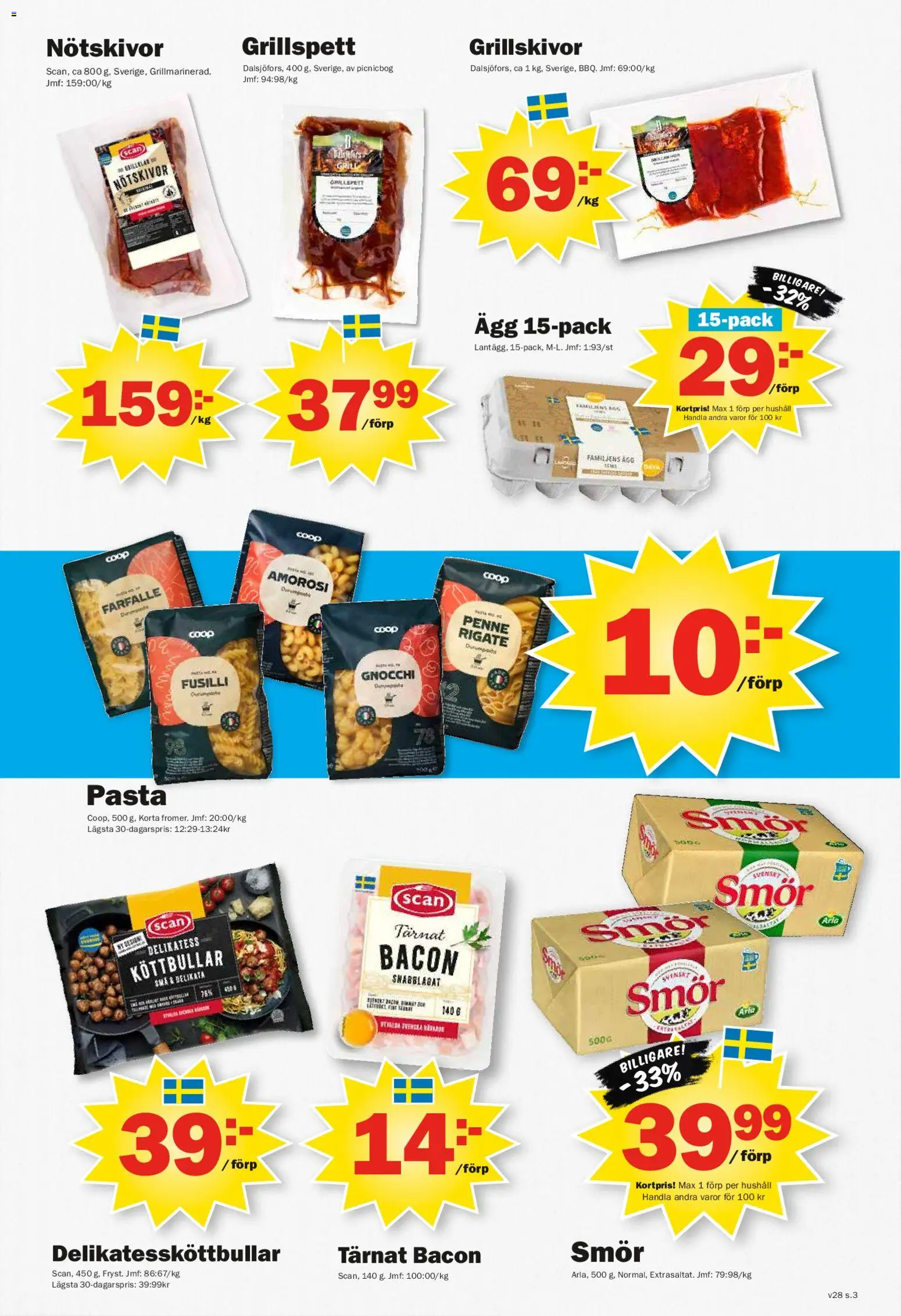 Nuvarande Pekås erbjudanden från 📣 06/07/2026 - 12/07/2026 📣 | Sverige