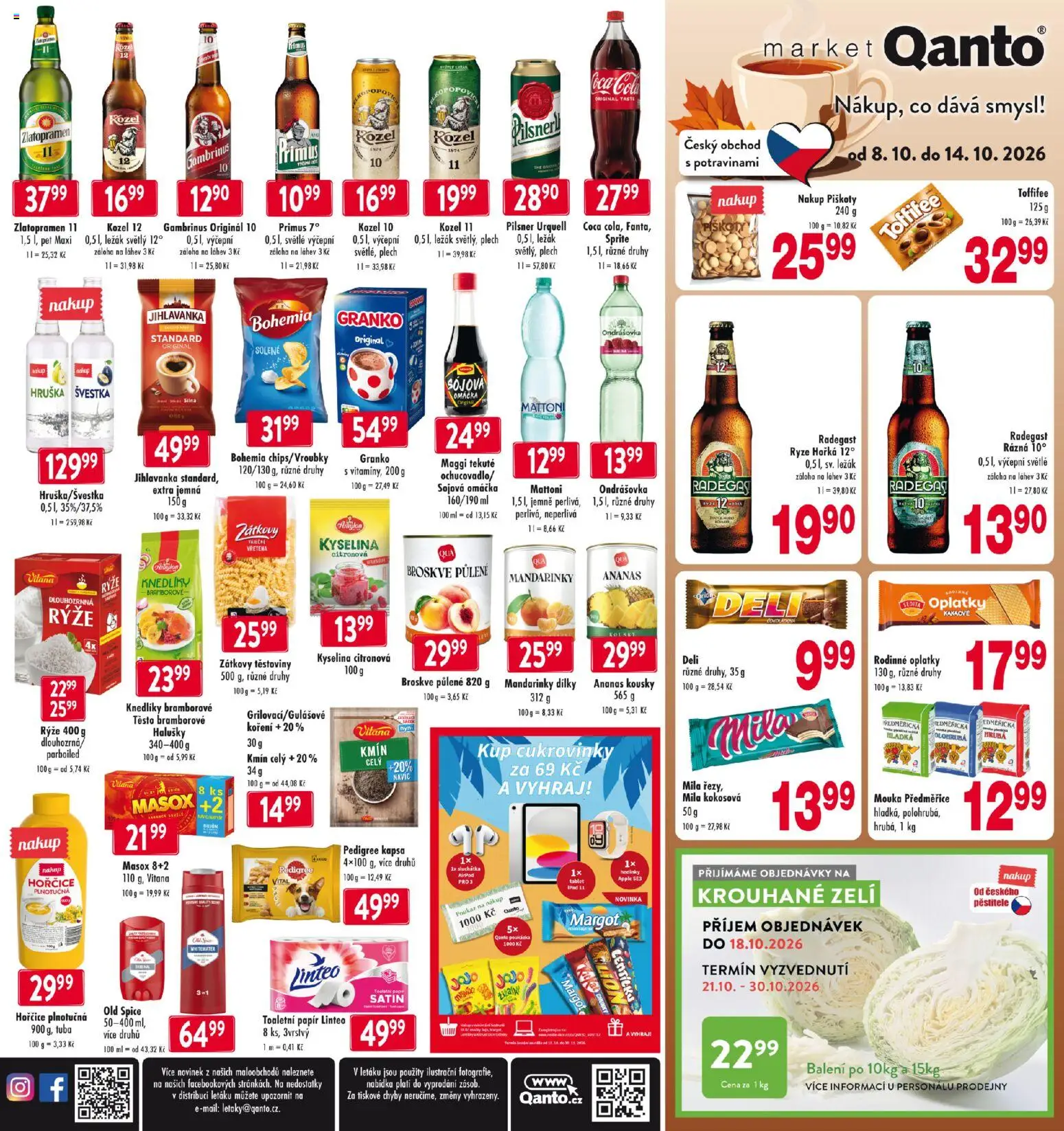 Astur & Qanto leták Leták in Česko