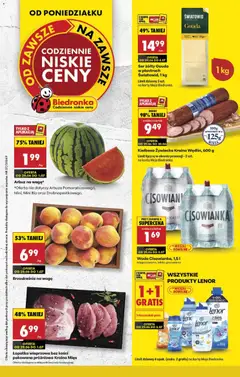Biedronka Biedronka gazetka od poniedziałku