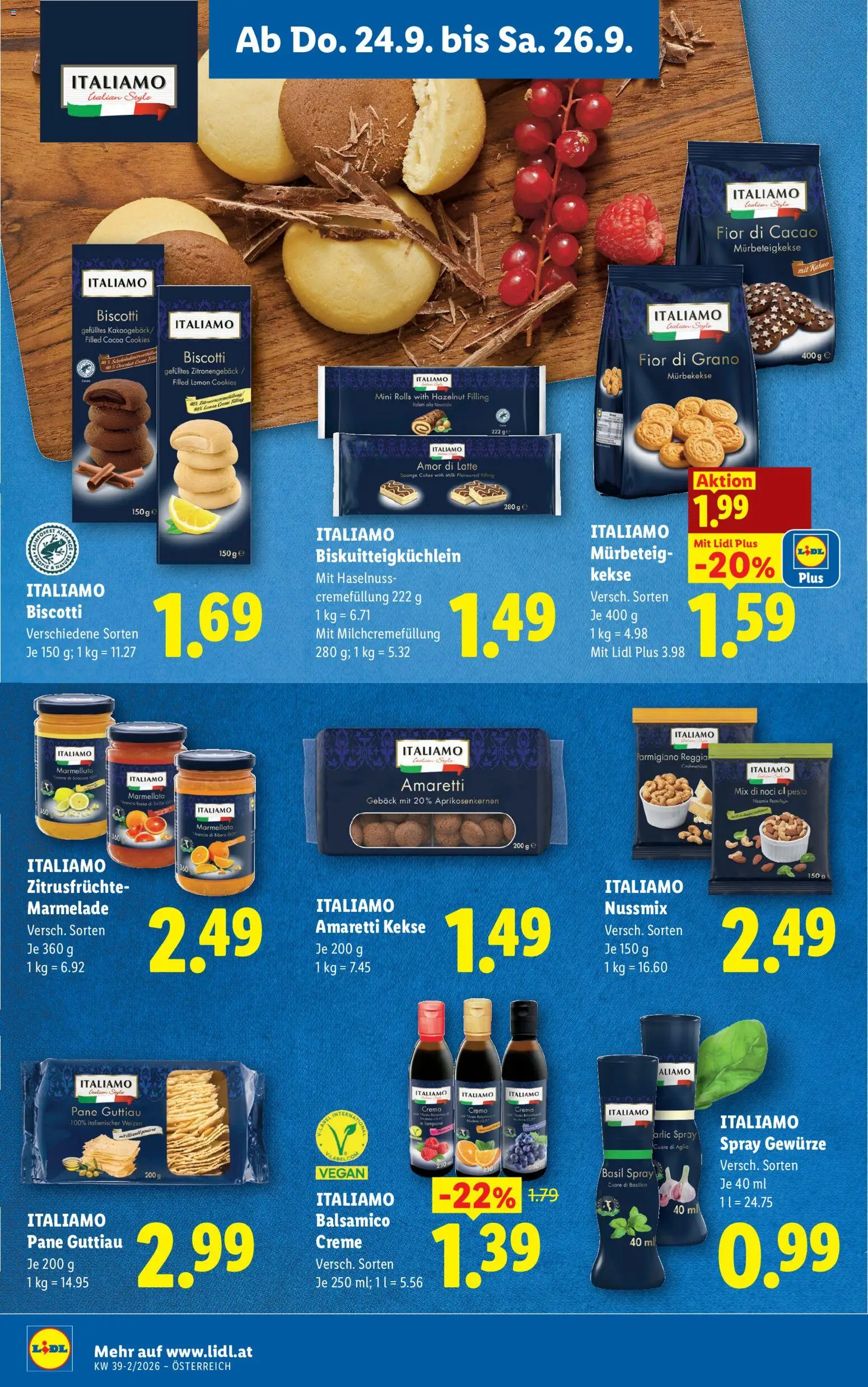 Lidl - Flugblatt Flugblatt in Österreich