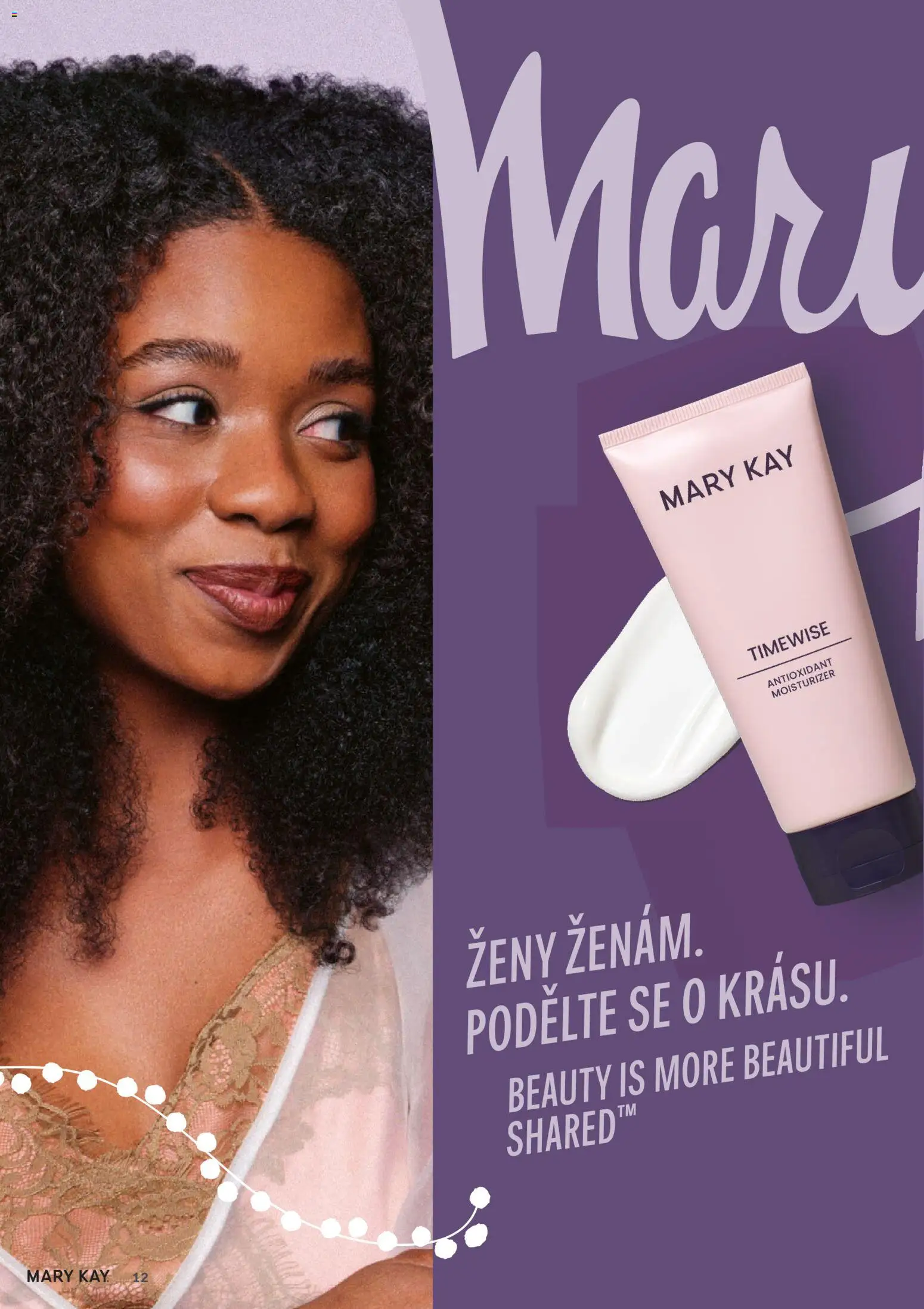 Mary Kay kniha o kráse Leták in Česko