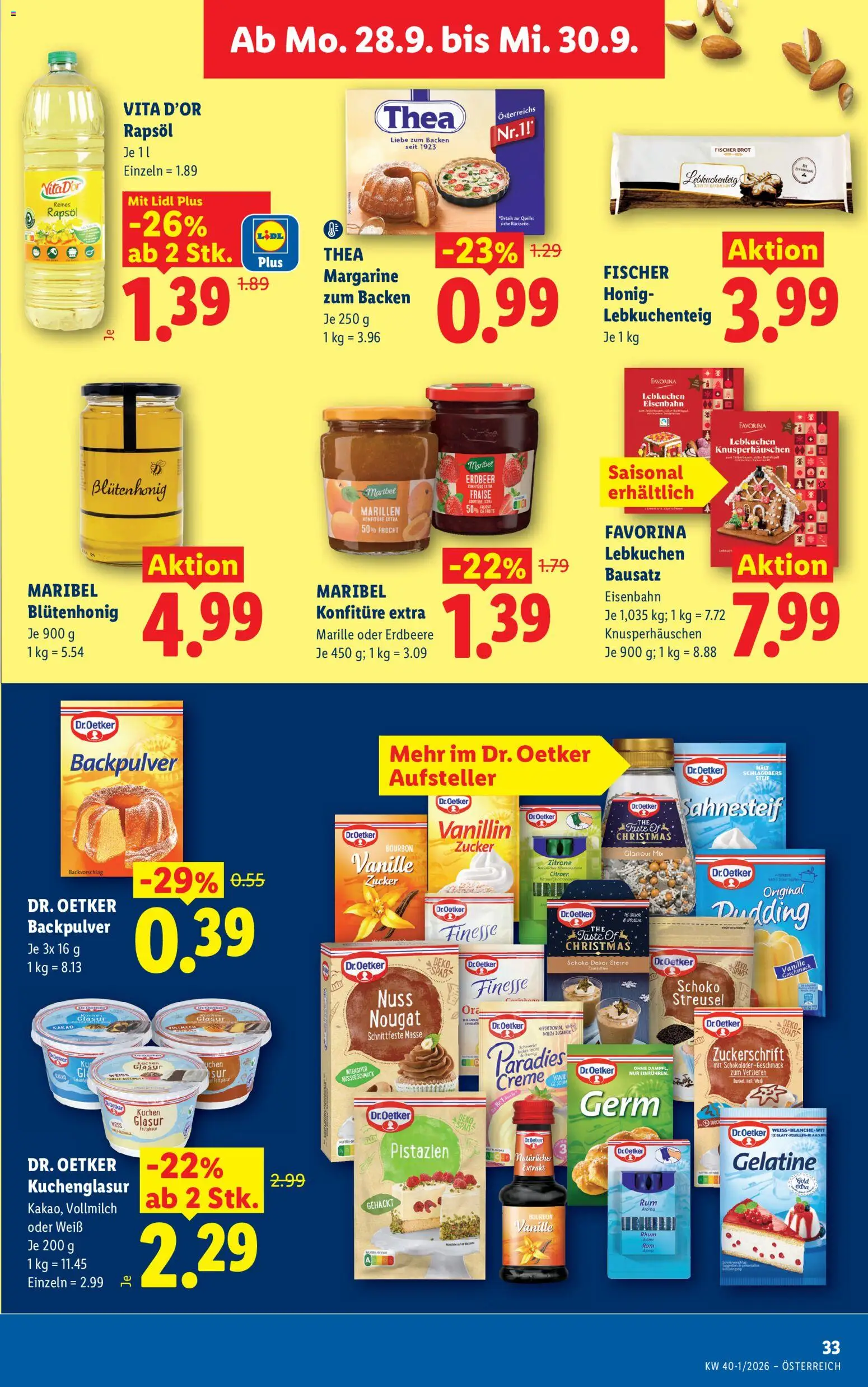 Lidl - Flugblatt Flugblatt in Österreich