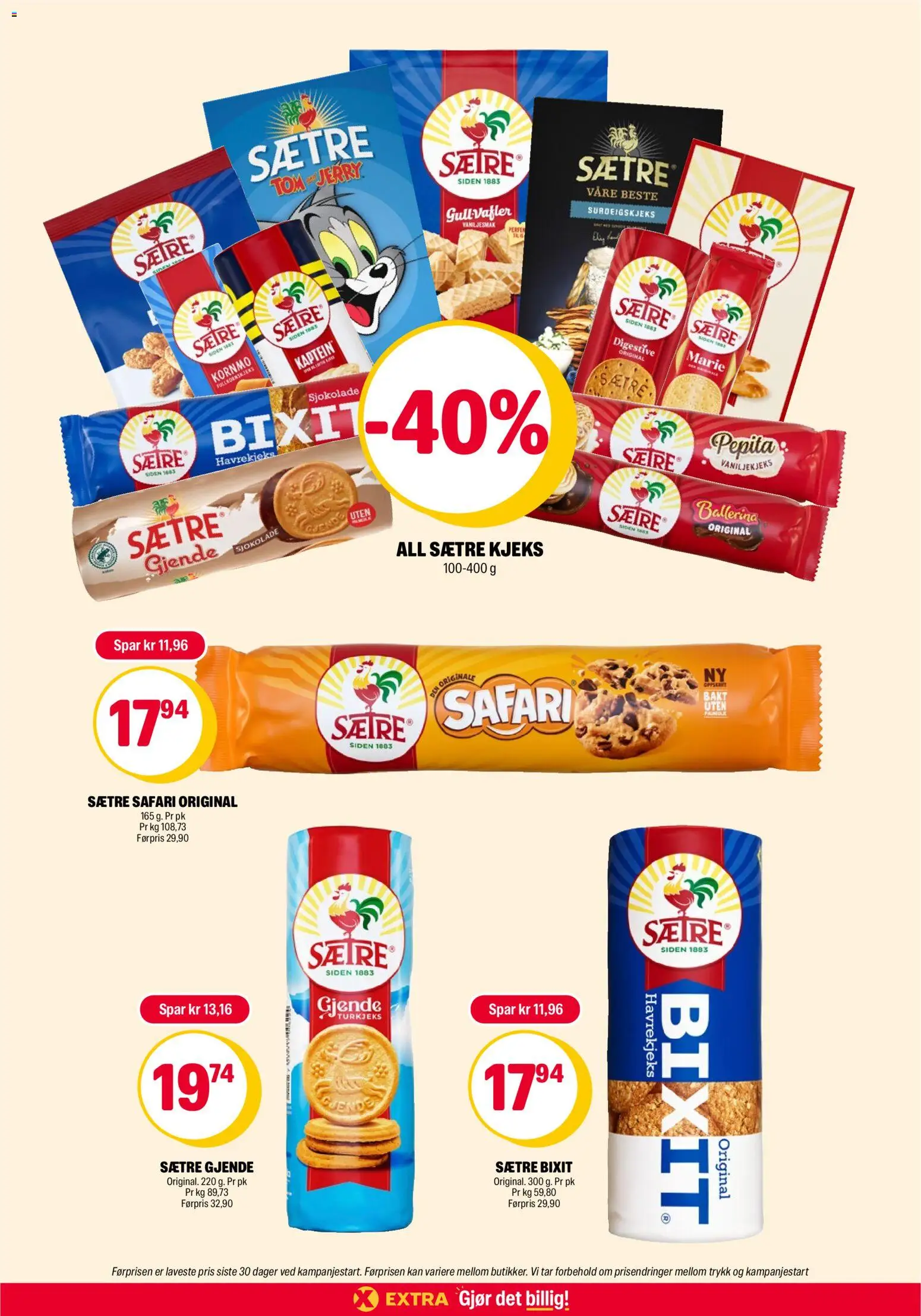 Coop Extra kundeavis Kundeavis in Norge