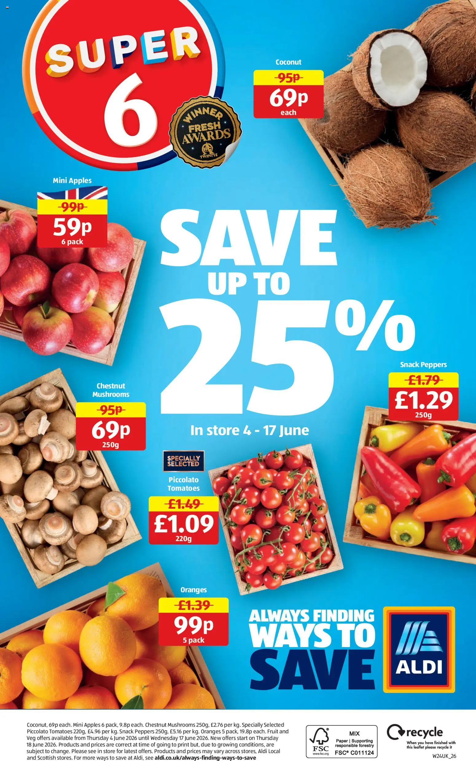 Do you know WHAT OFFERS await you at Aldi? View the June flyer online! | United Kingdom