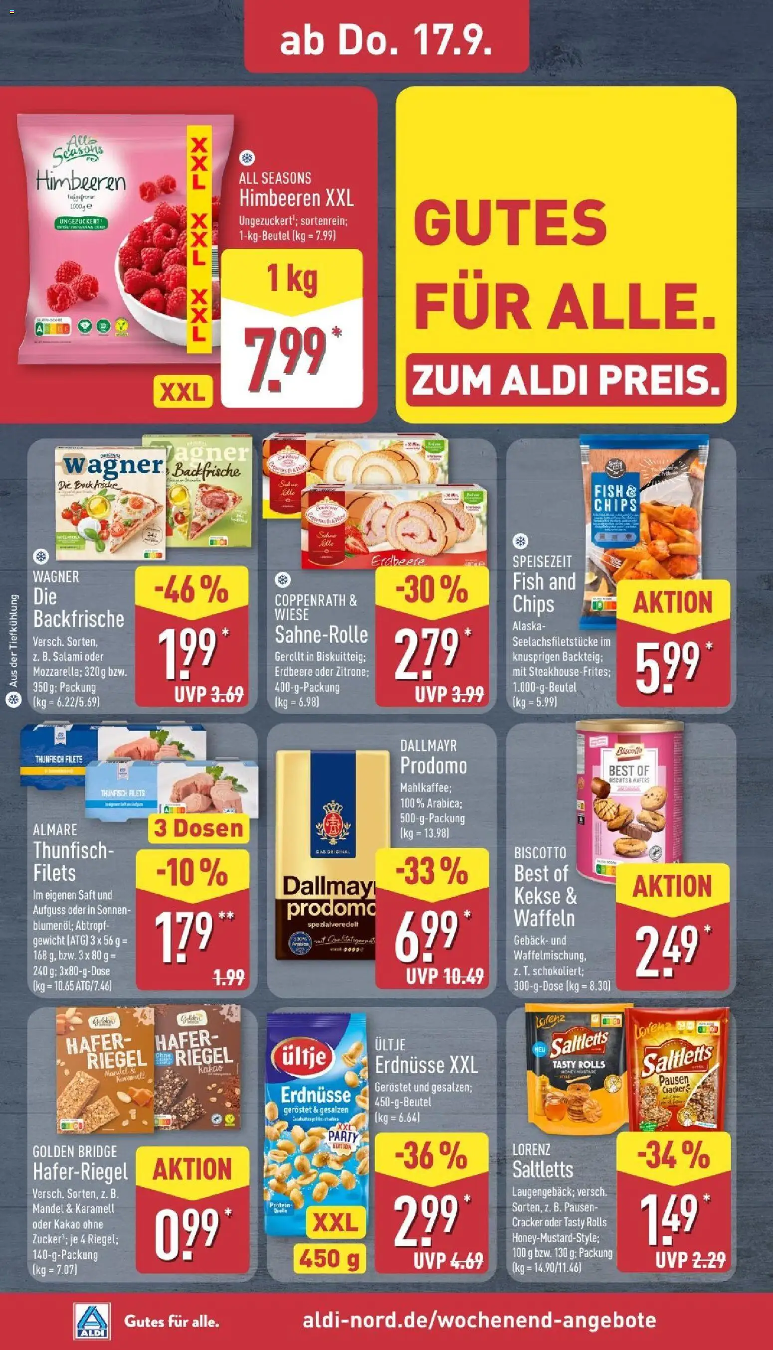 Aldi Prospekt Prospekt in Deutschland
