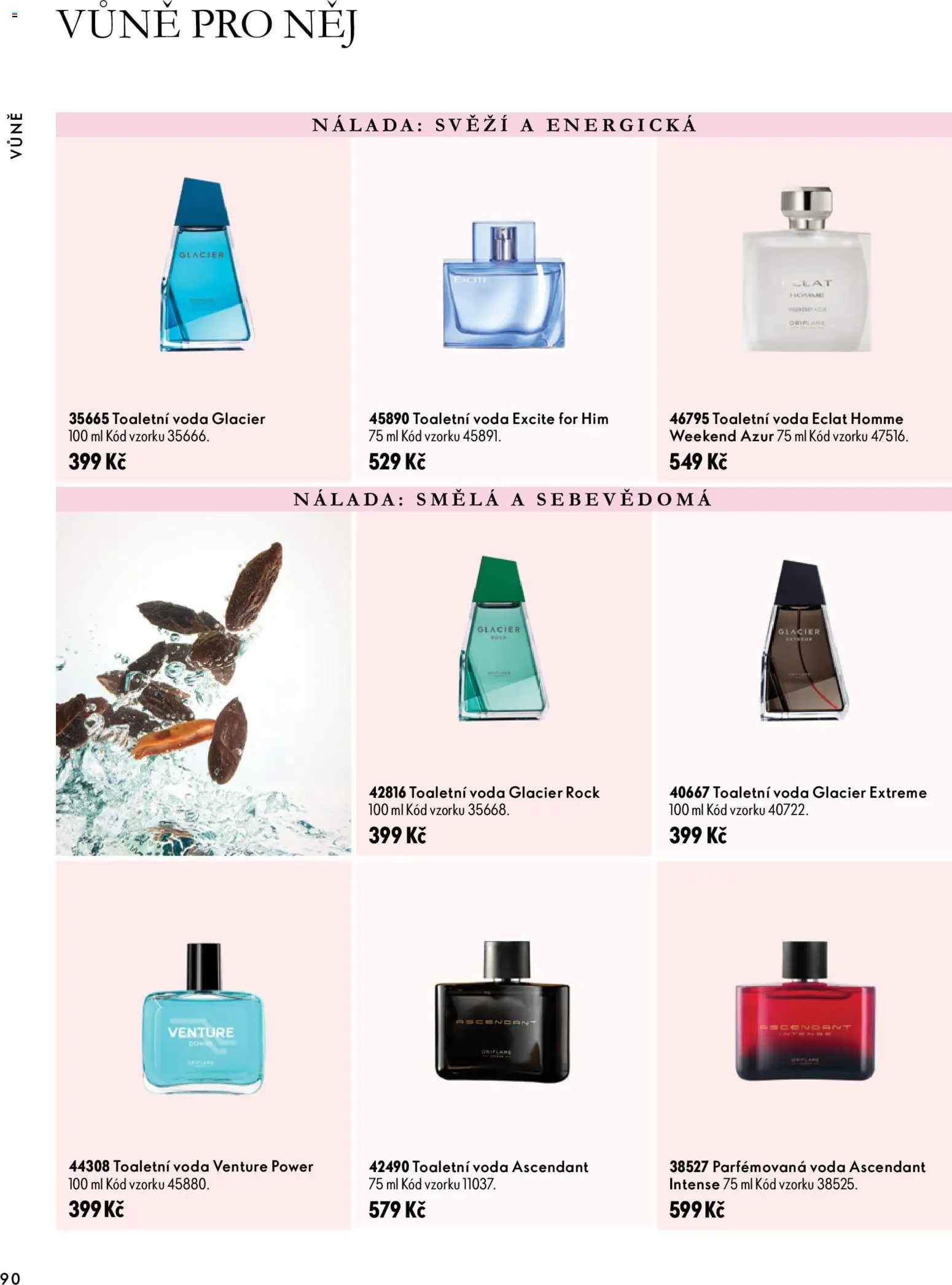 Oriflame katalog Novage+ Proceuticals Leták in Česko