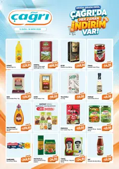 Çağrı Market - Çağrı`da Her Zaman İndirim Var Aktüel Broşür ve Katalogları