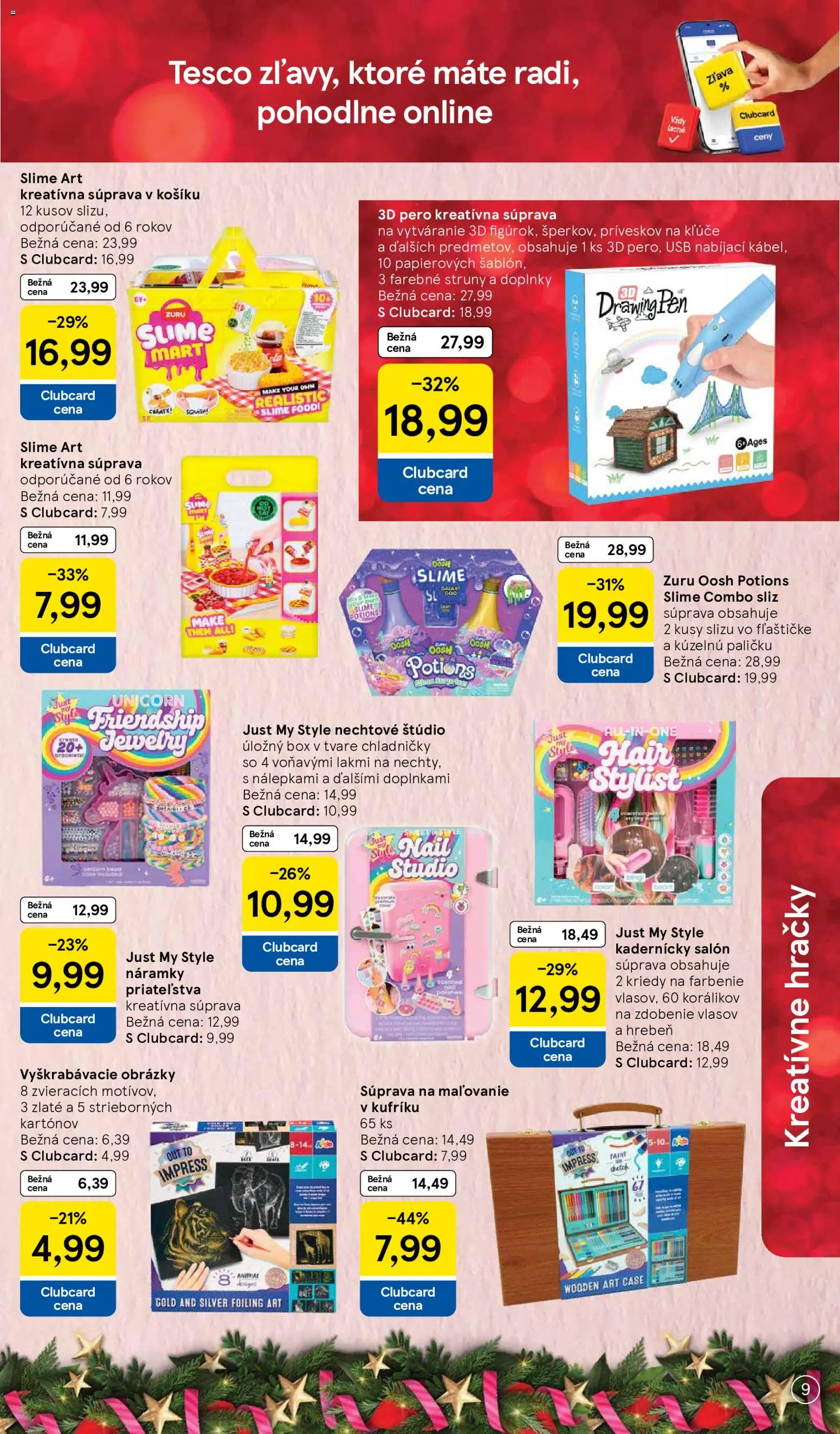 Tesco katalóg hračiek Leták in Slovensko