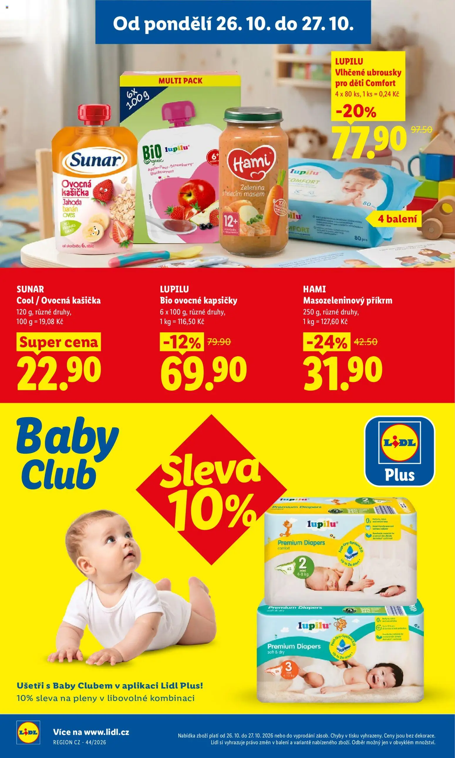 Lidl leták Leták in Česko