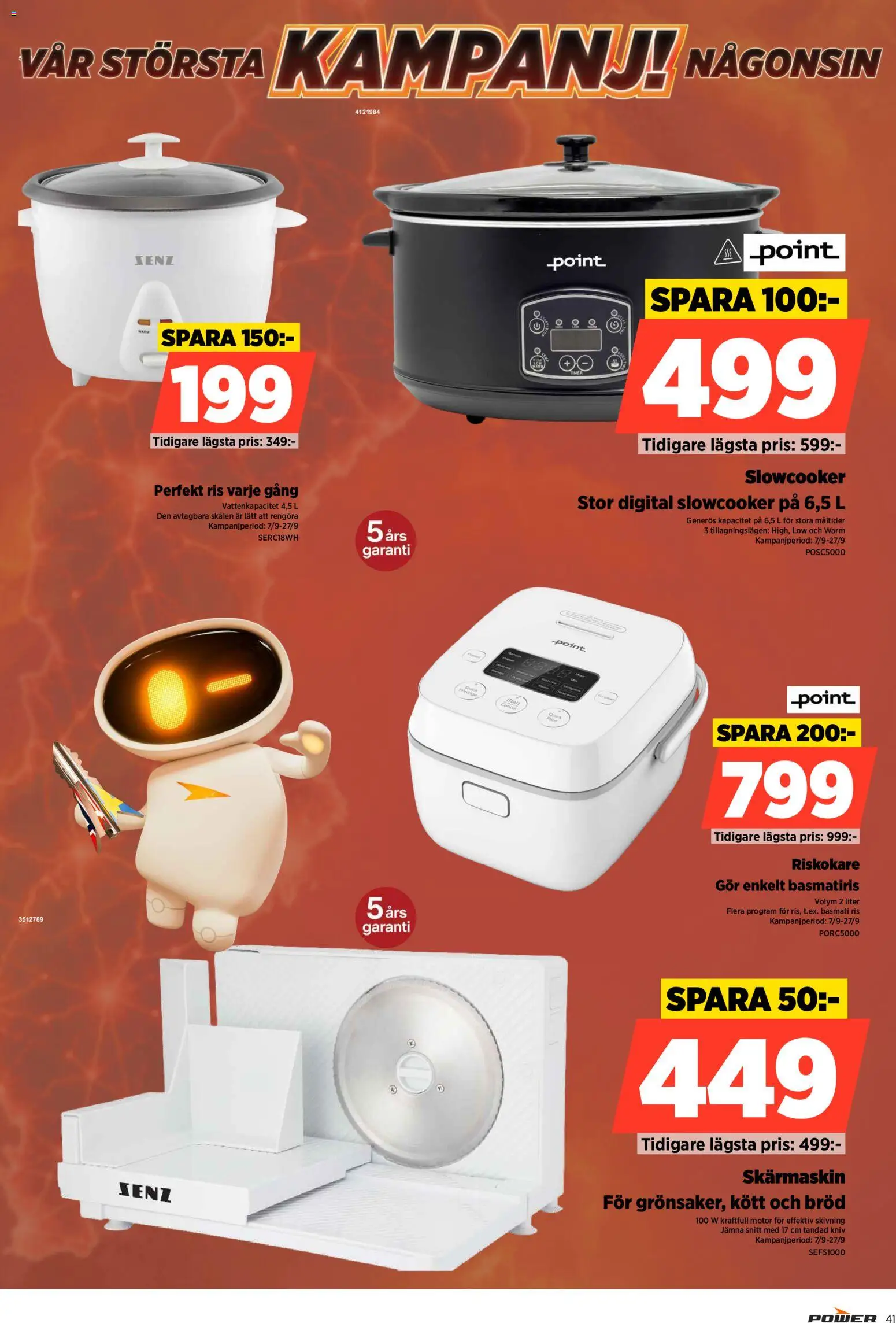 Power erbjudanden Reklamblad in Sverige