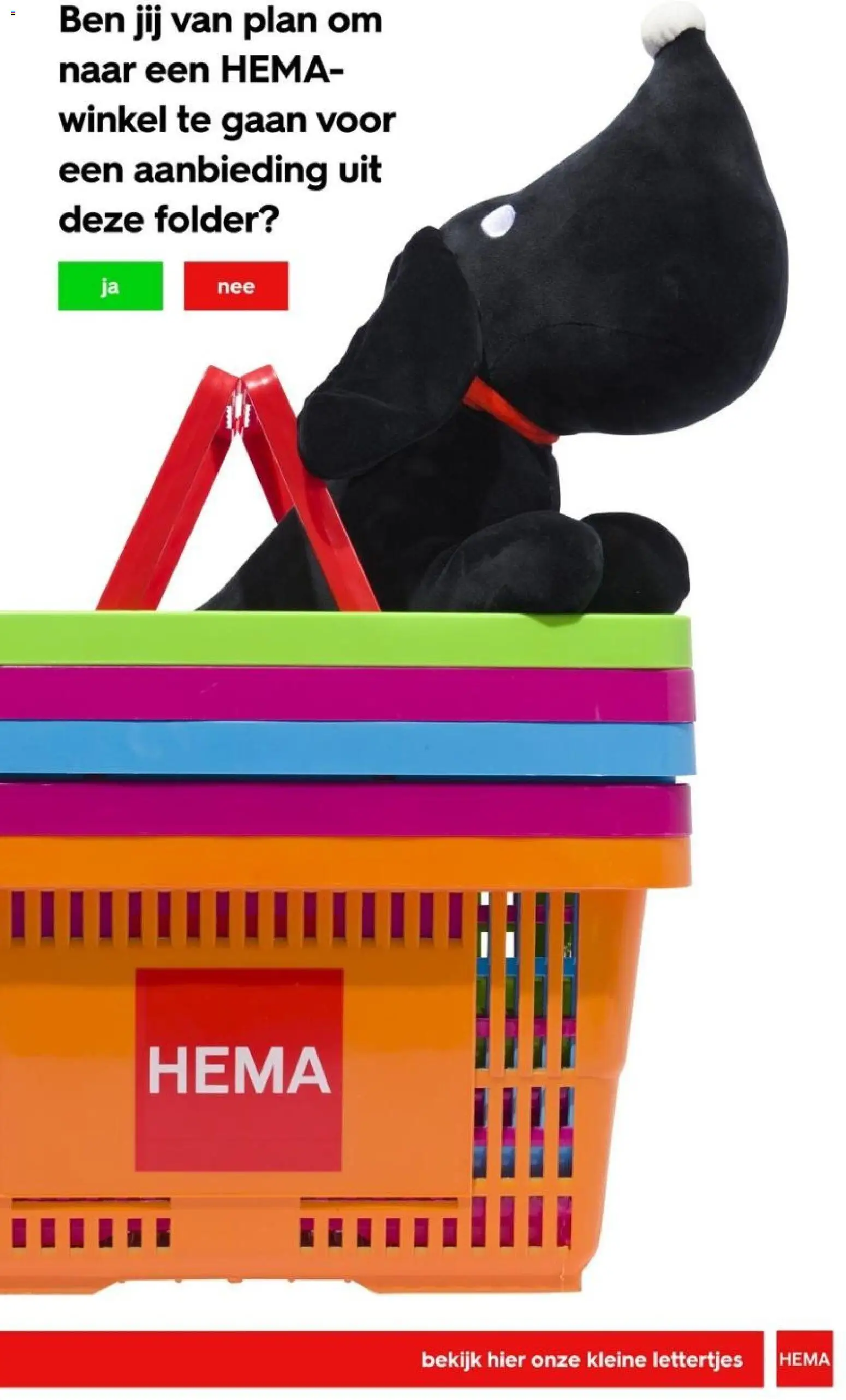 Hema folder Folder in Nederland