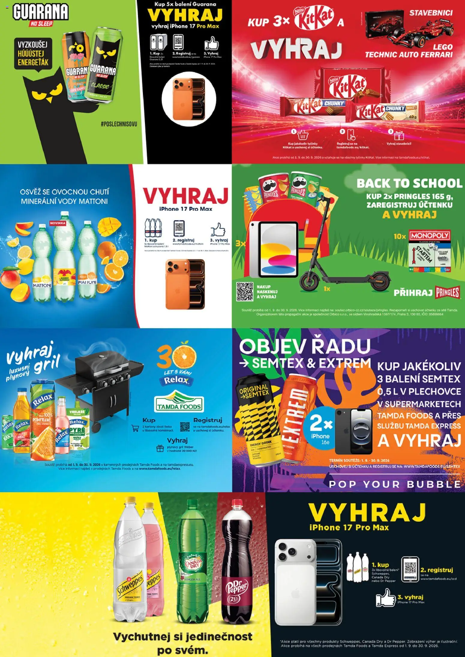 Tamda Foods leták Leták in Česko