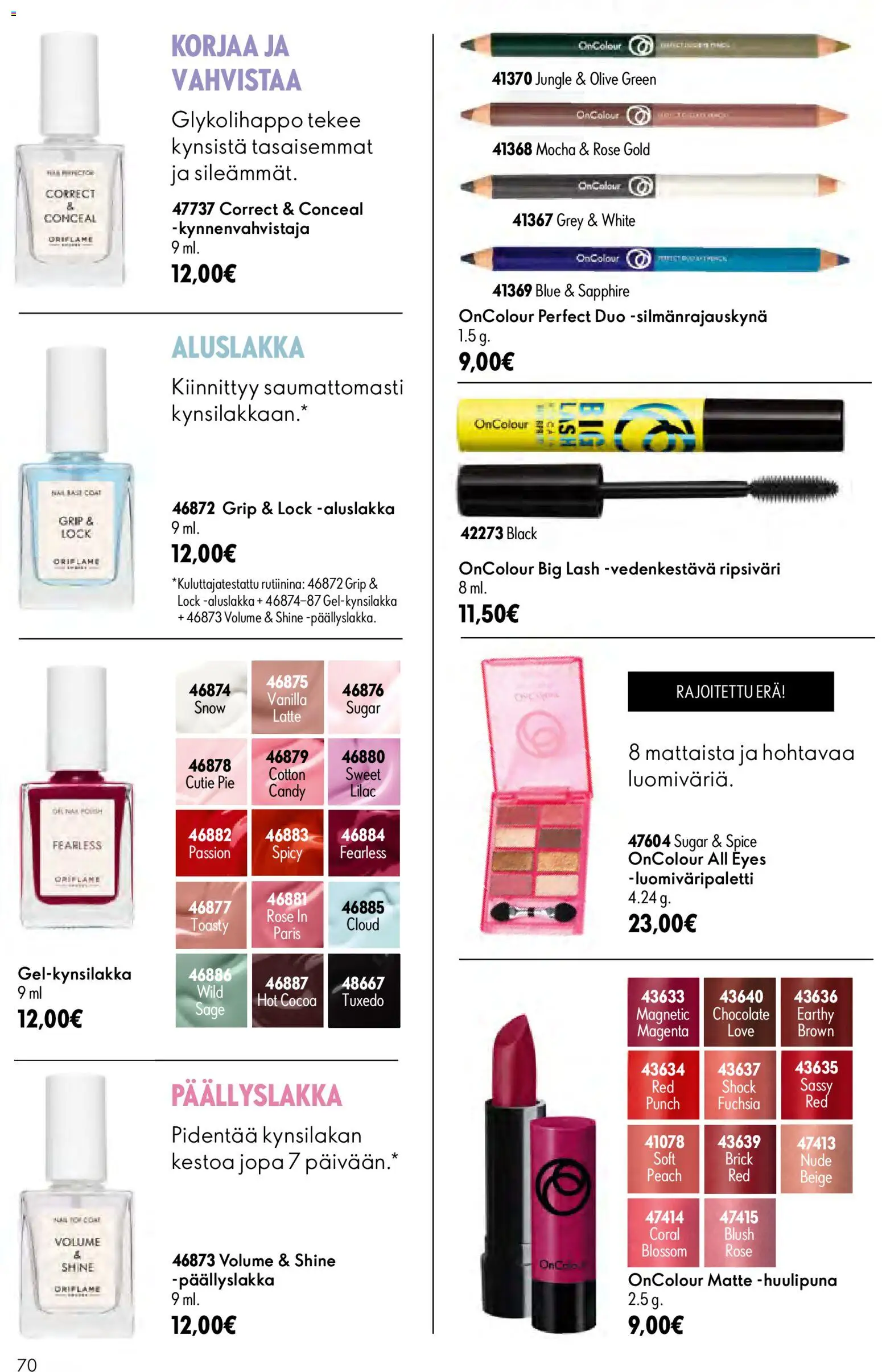 🛍️ Oriflame - Esite 09 alkaen 24/06/2026 » Katso huipputarjoukset ja säästä jo tänään! 💰 | Suomi
