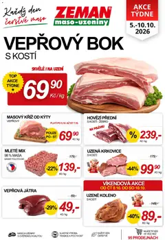 Prodejny Zeman Prodejny Zeman leták