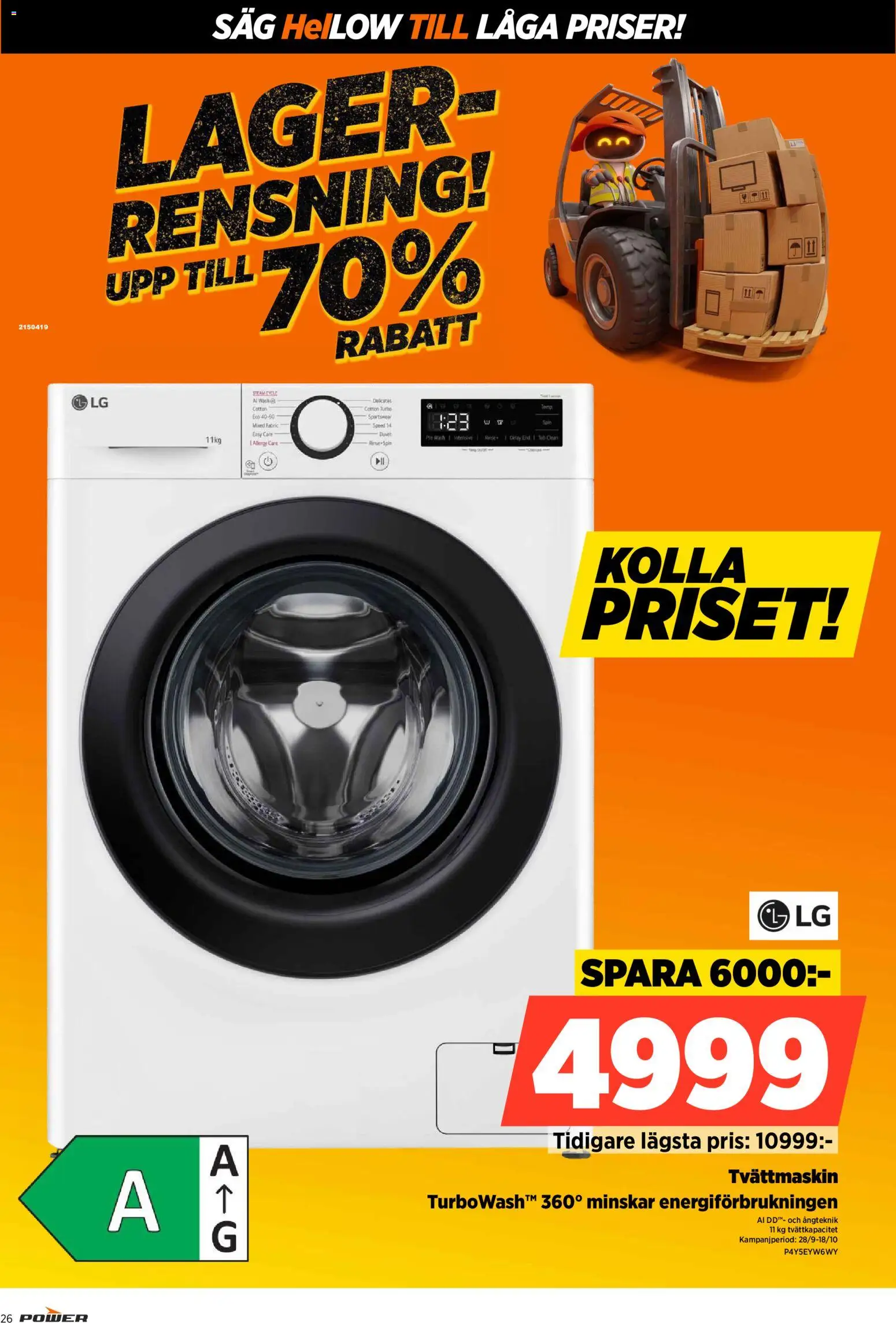 Power erbjudanden Reklamblad in Sverige