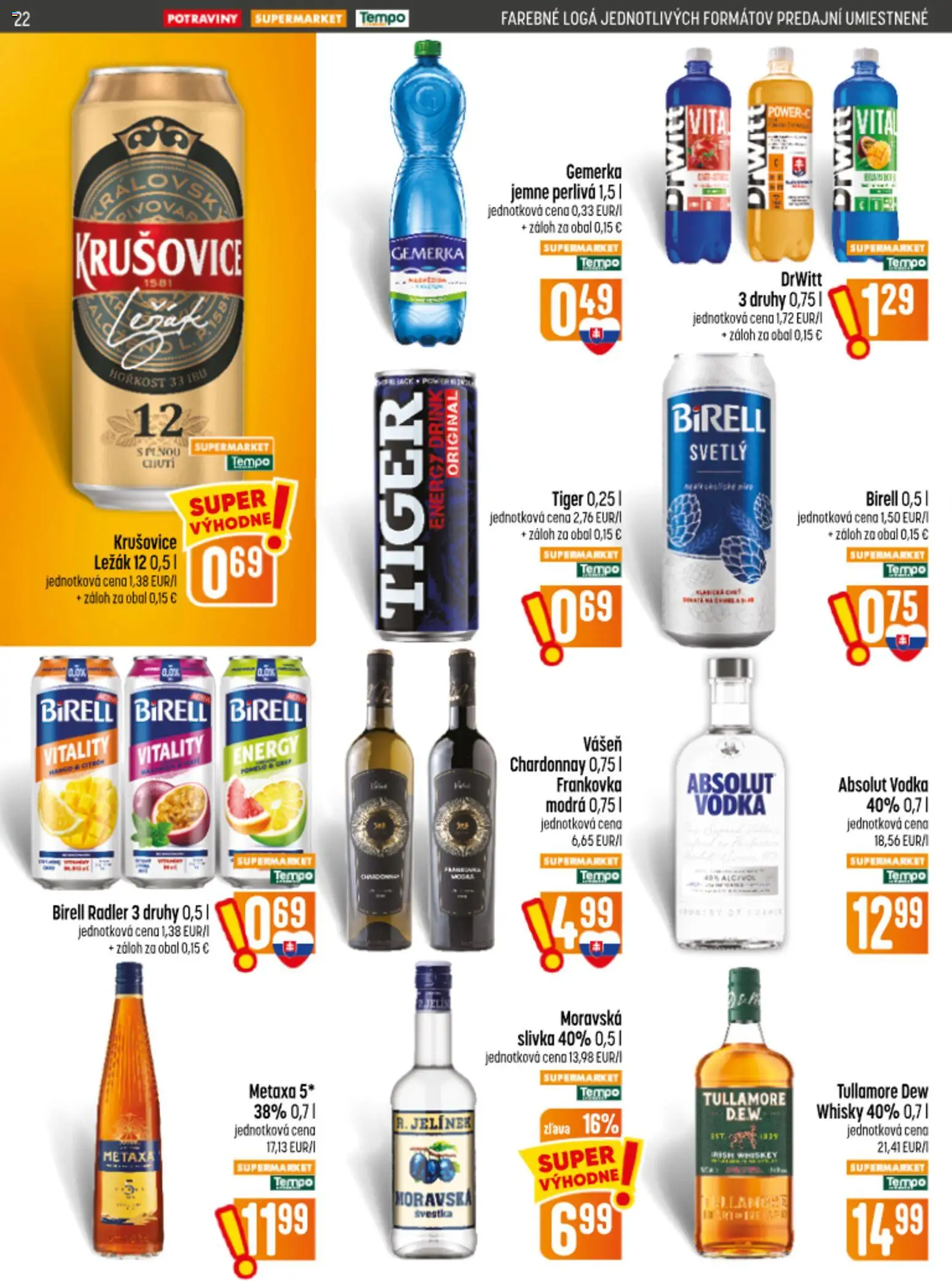 COOP Jednota leták Leták in Slovensko