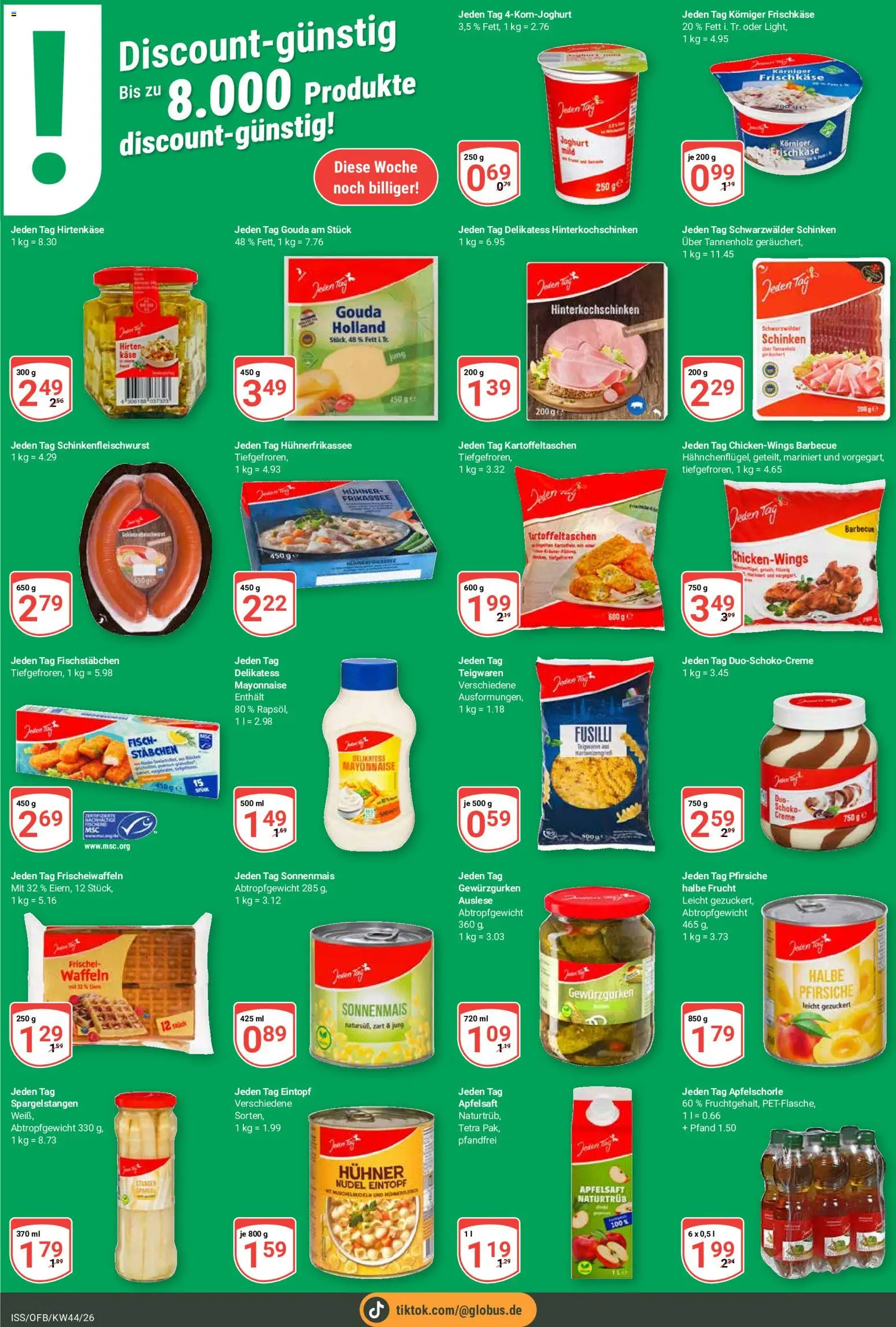 Globus Prospekt Prospekt in Deutschland