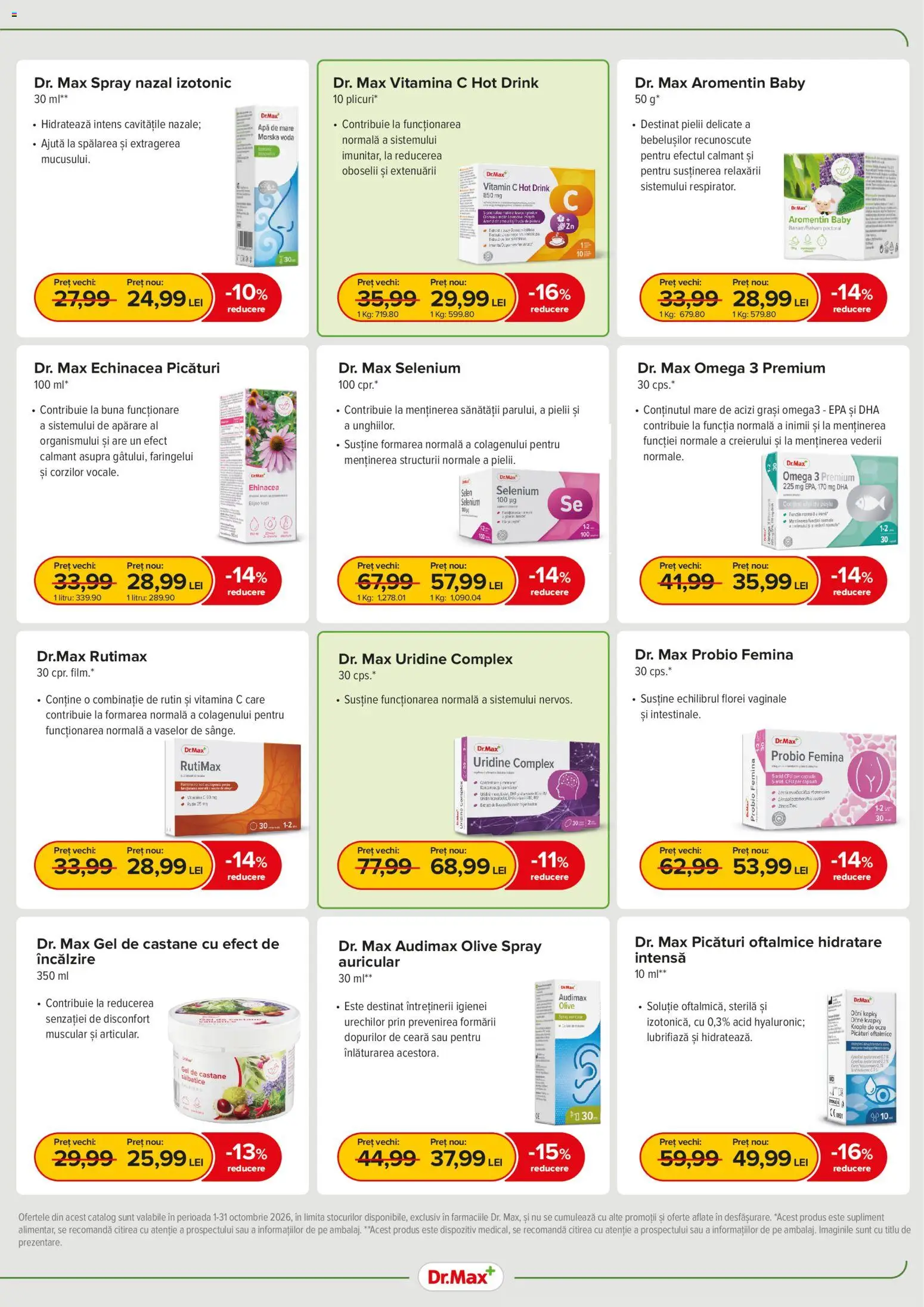 Dr.Max Catalog Catalog in România