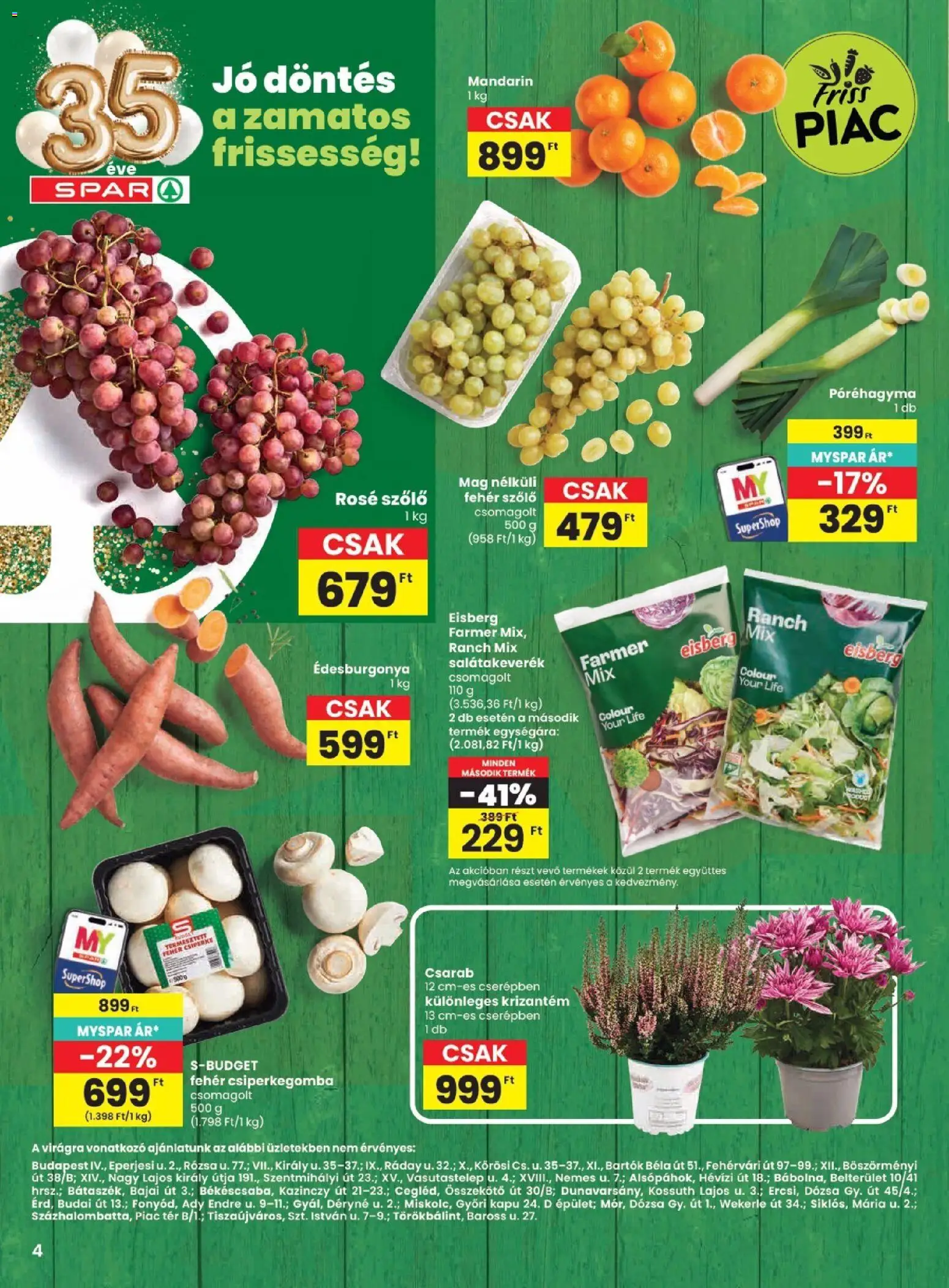 Spar akciós újság Akciós újság in Magyarország