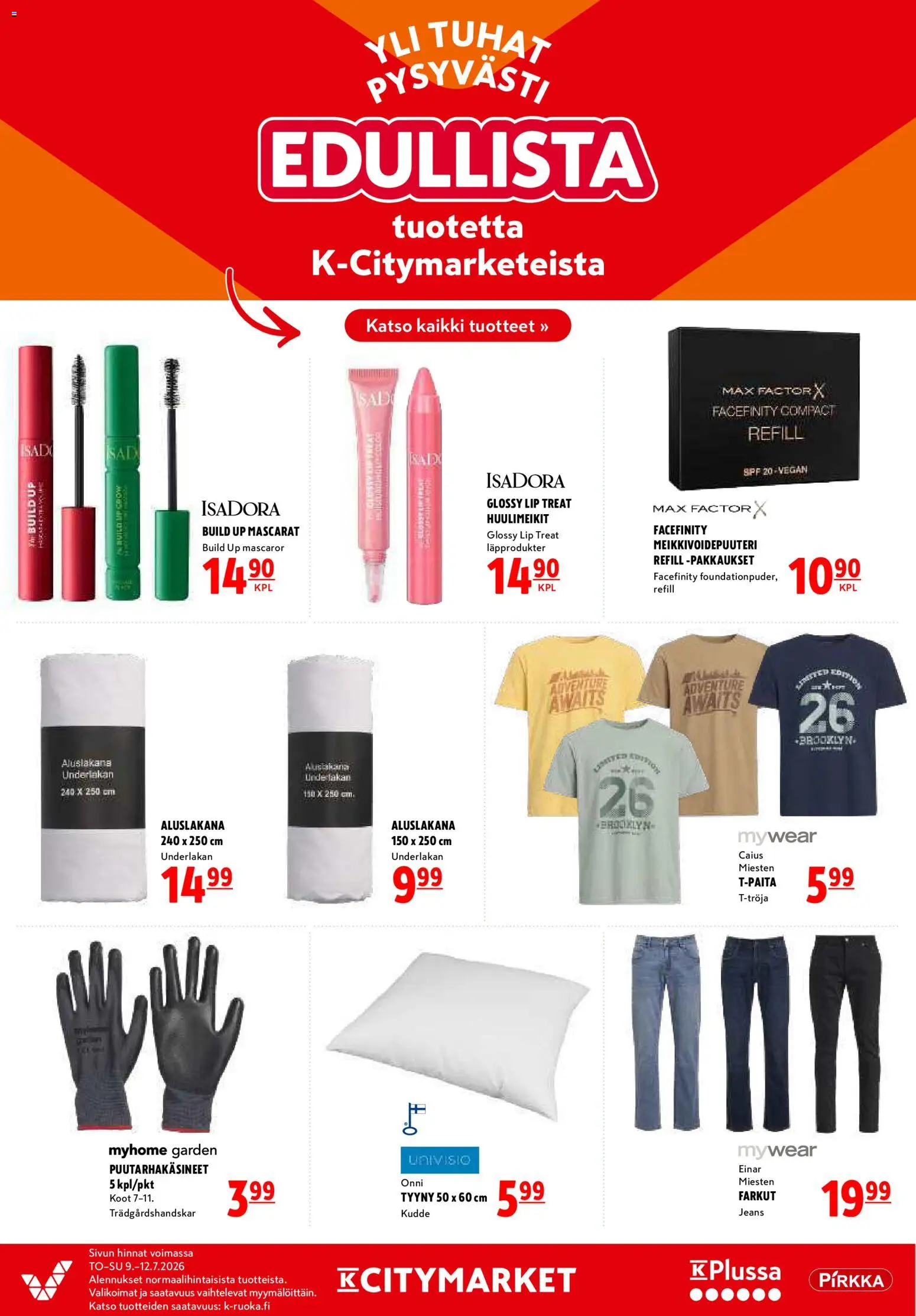 🛍️ K-Citymarket tarjoukset alkaen 09/07/2026 » Katso huipputarjoukset ja säästä jo tänään! 💰 | Suomi