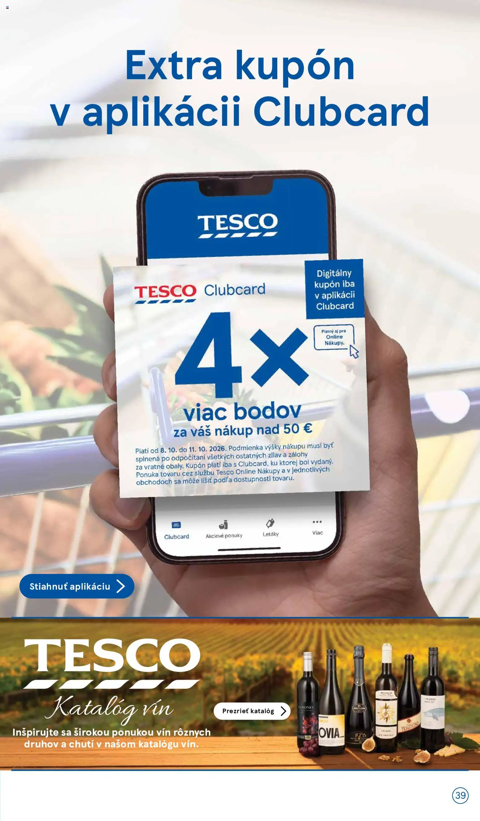 Tesco Hypermarket - leták Leták in Slovensko