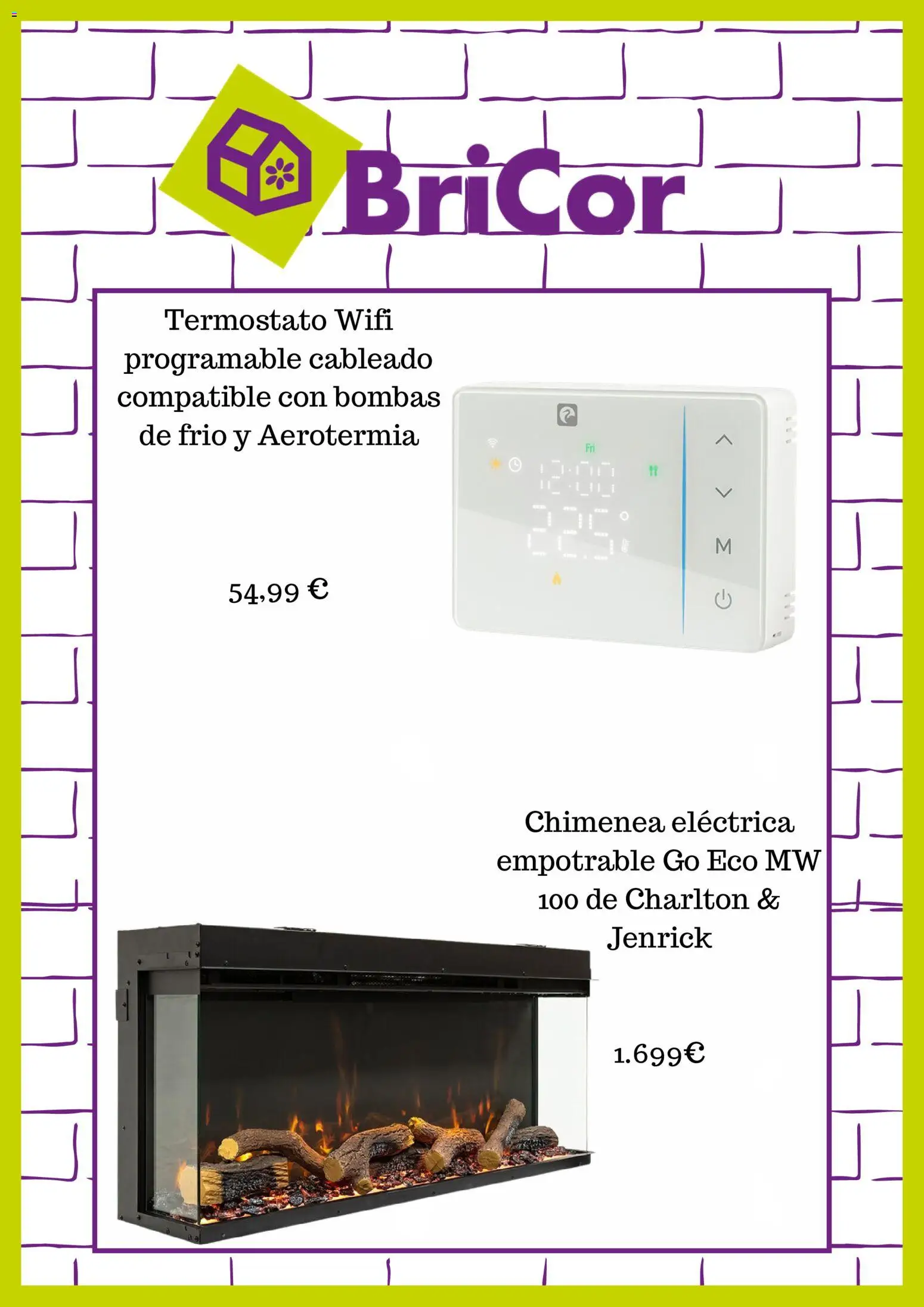 BriCor folleto Folleto in España