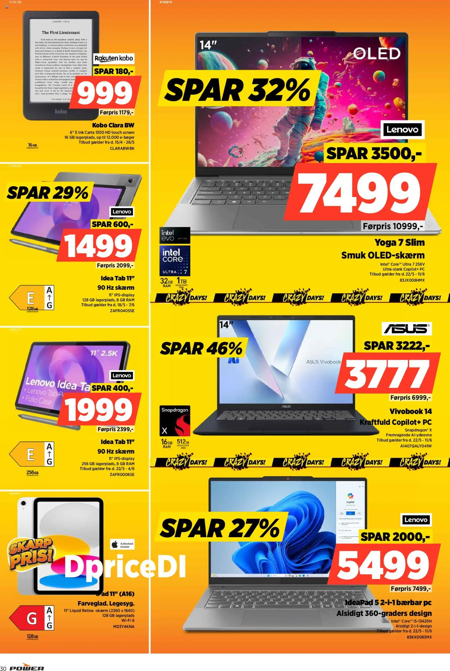 🛍️ Power - Tilbudsavis fra 22/05/2026 » Se eksklusive tilbud og spar penge i dag! 💰 | Danmark