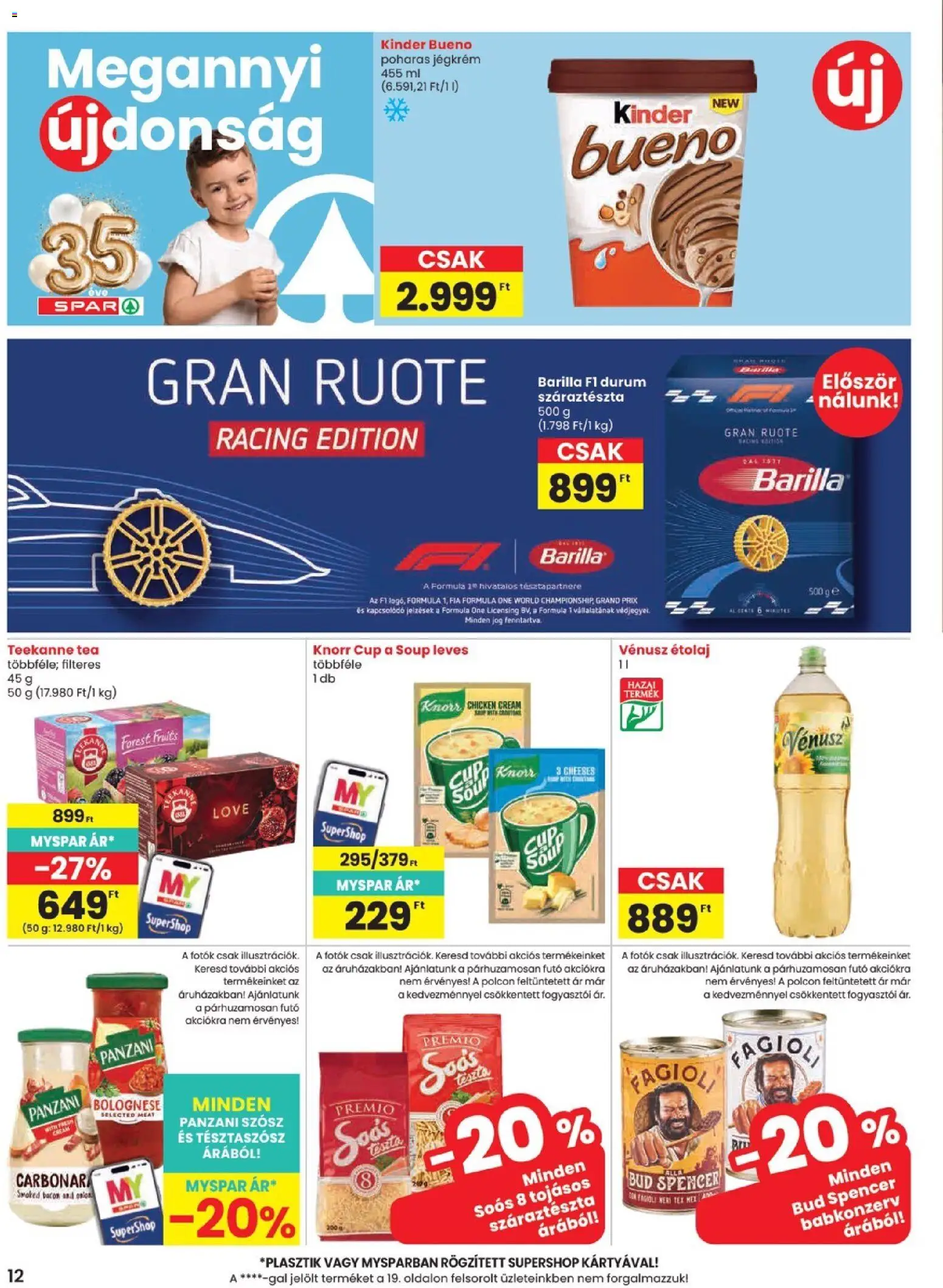 Spar akciós újság ✨ 2026.07.09.-tól/től⏳ | Magyarország