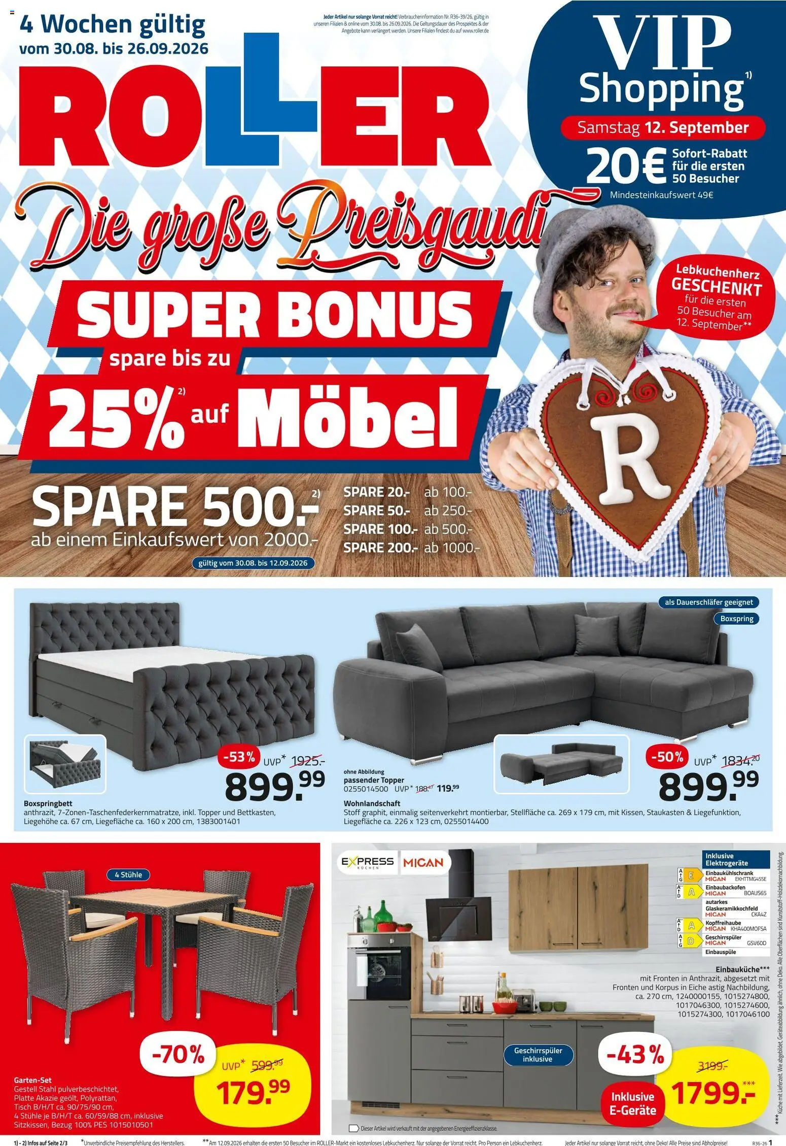 Roller Prospekt Prospekt in Deutschland