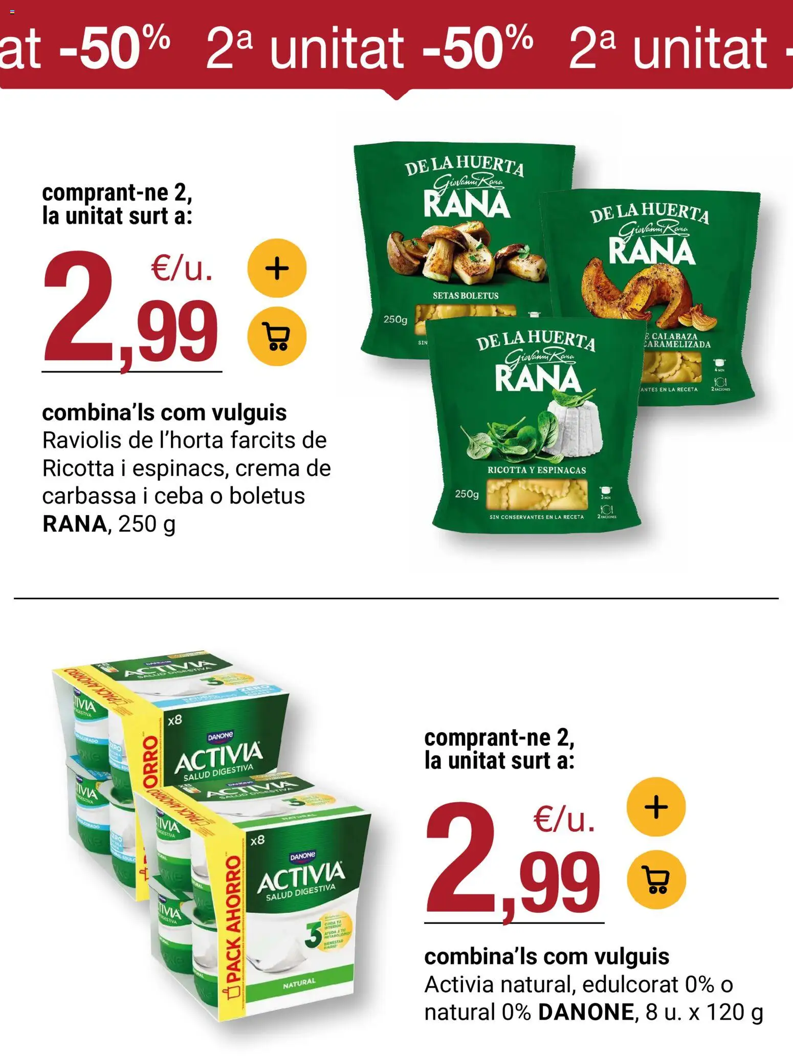 Bonpreu folleto Folleto in España