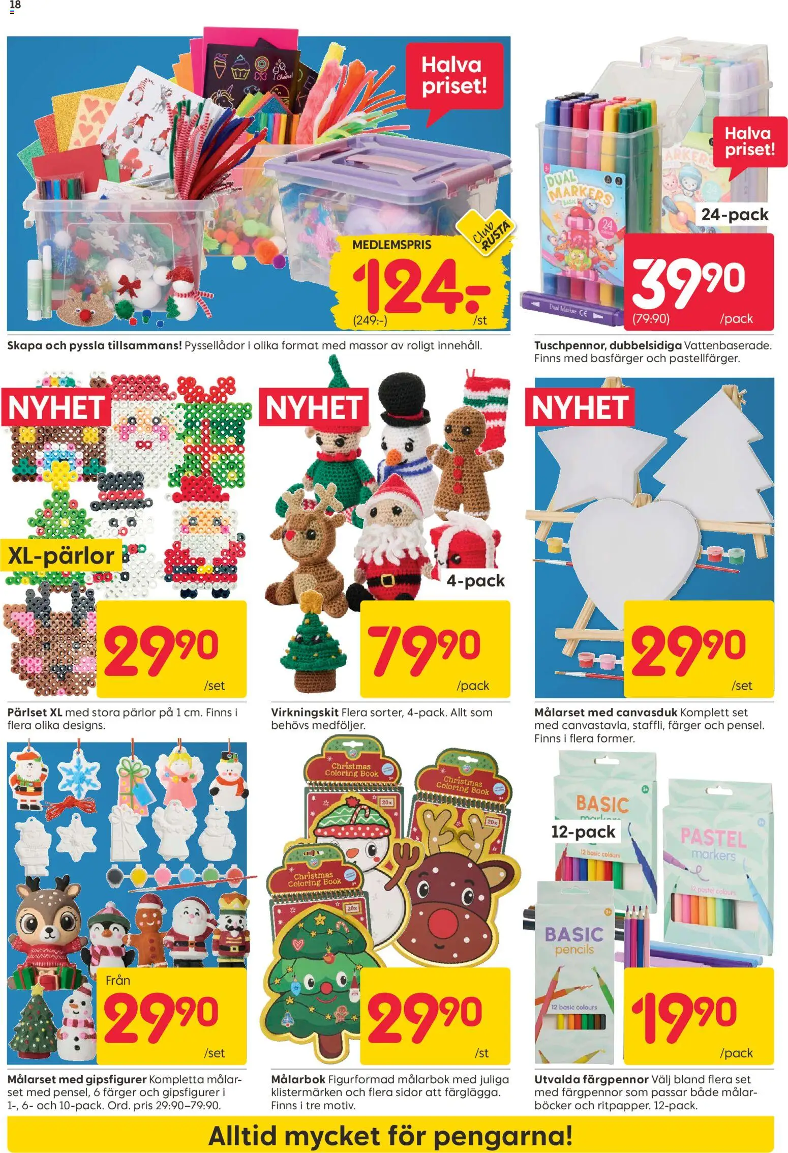 Rusta erbjudanden Reklamblad in Sverige