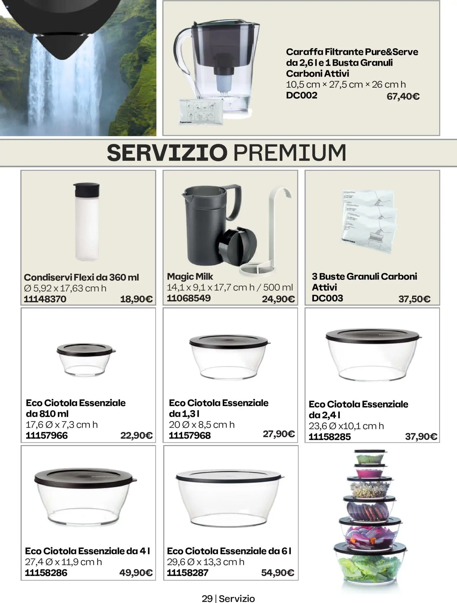 Tupperware volantino Volantino in Italy