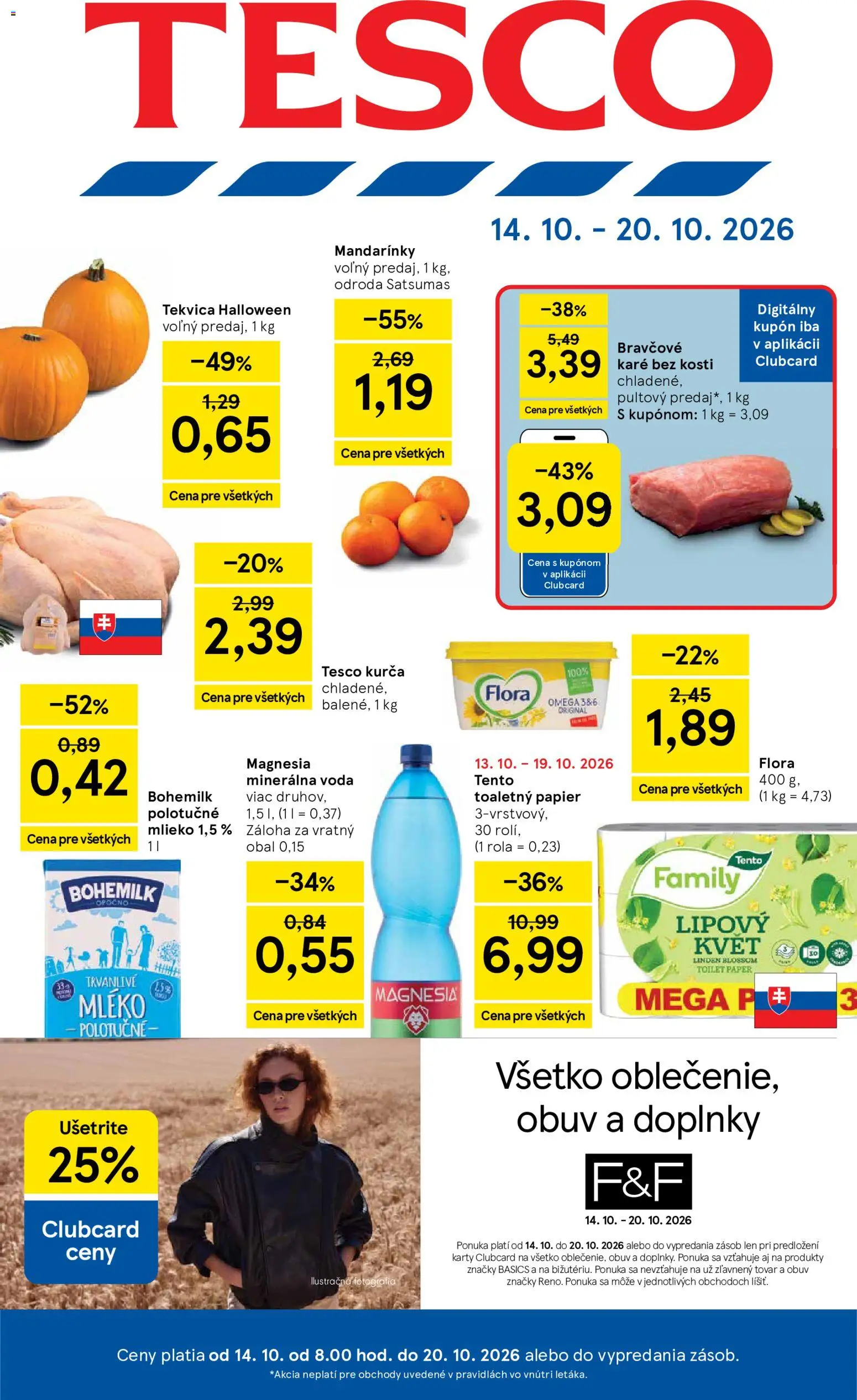 Tesco Hypermarket - leták Leták in Slovensko
