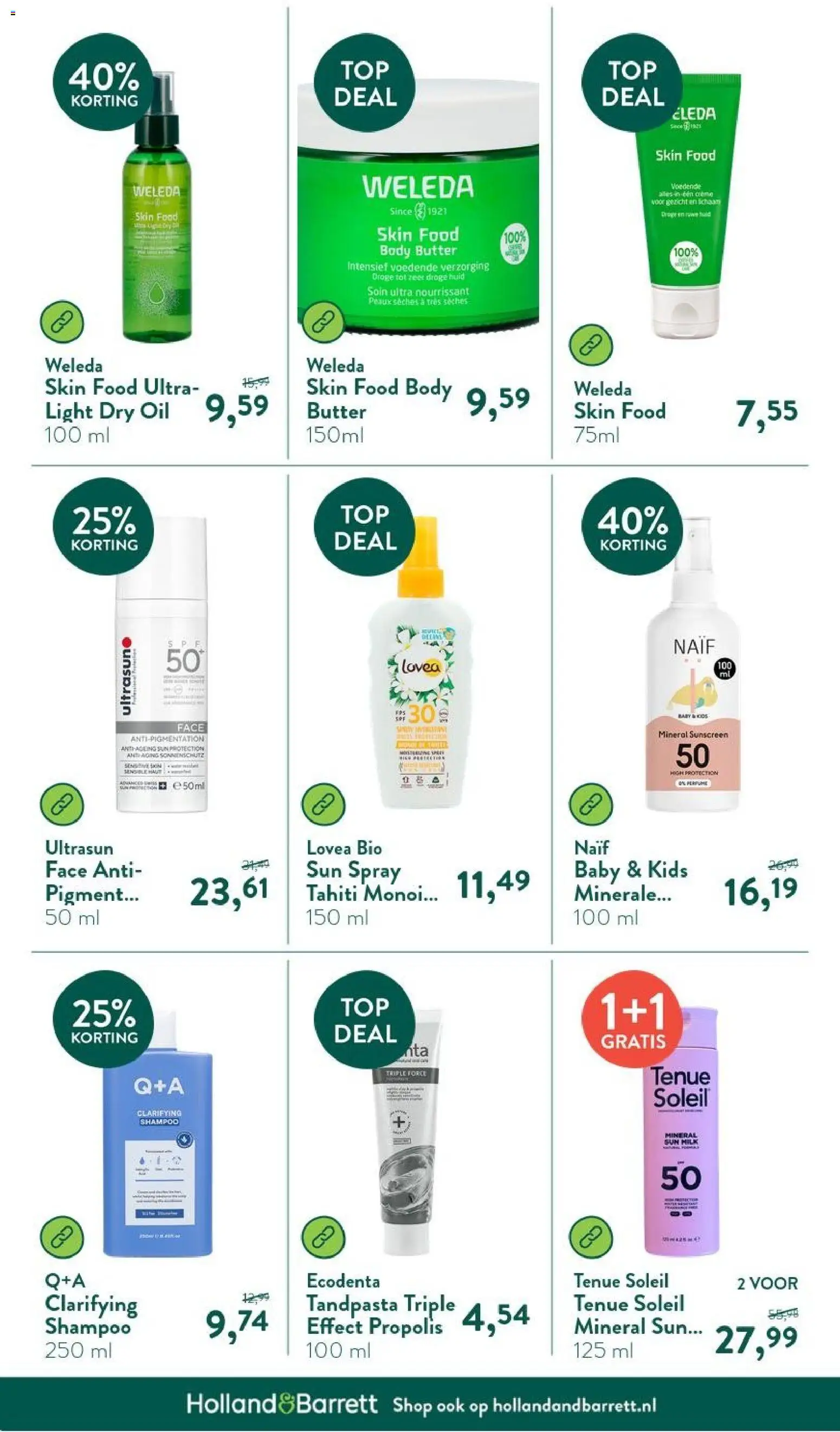 Nieuwe » Holland & Barrett folder voor Juli « is er! Ontdek geweldige aanbiedingen en bespaar. | Nederland