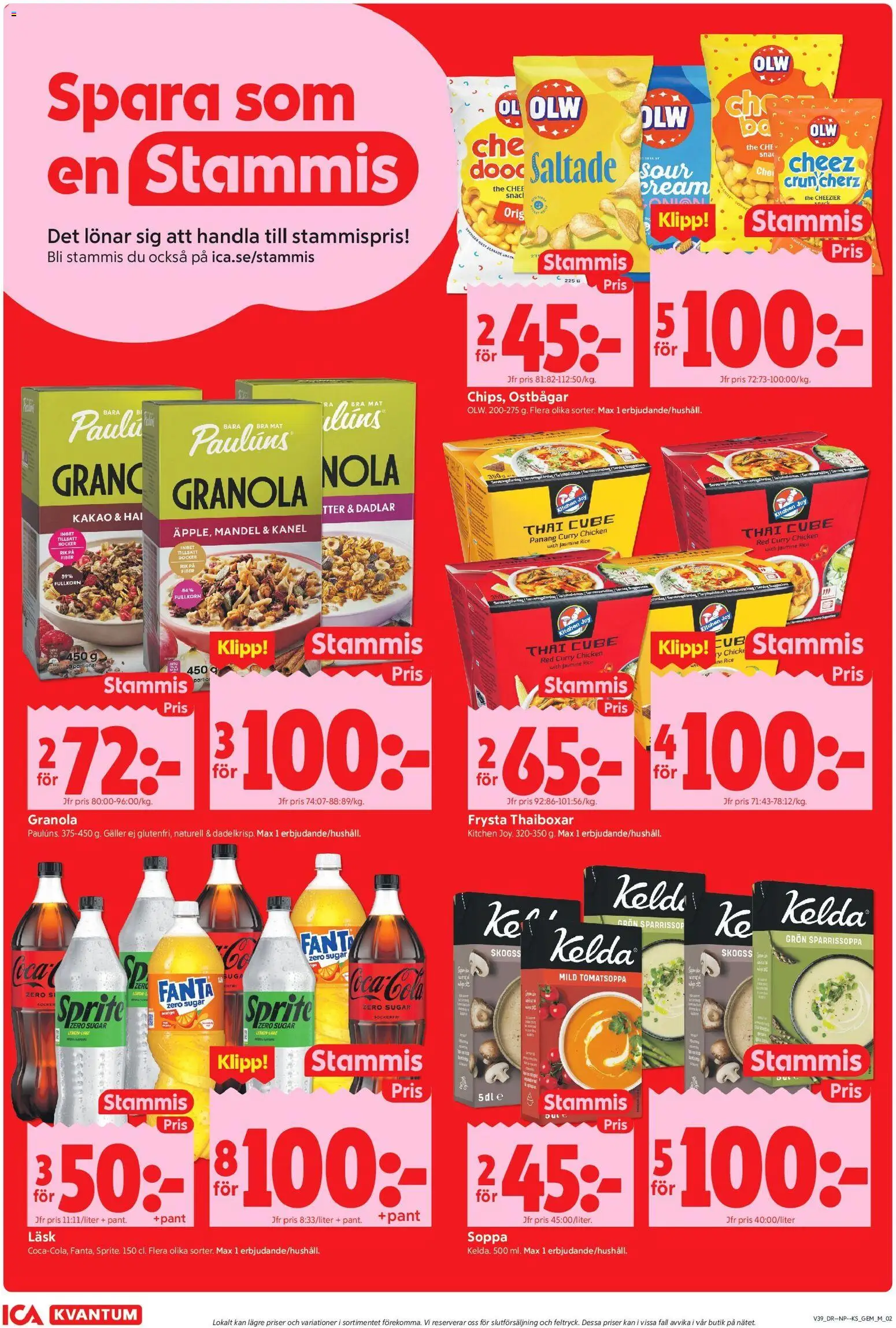 ICA Kvantum erbjudanden Reklamblad in Sverige