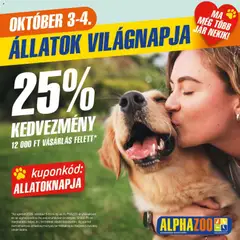 AlphaZoo AlphaZoo akciós újság