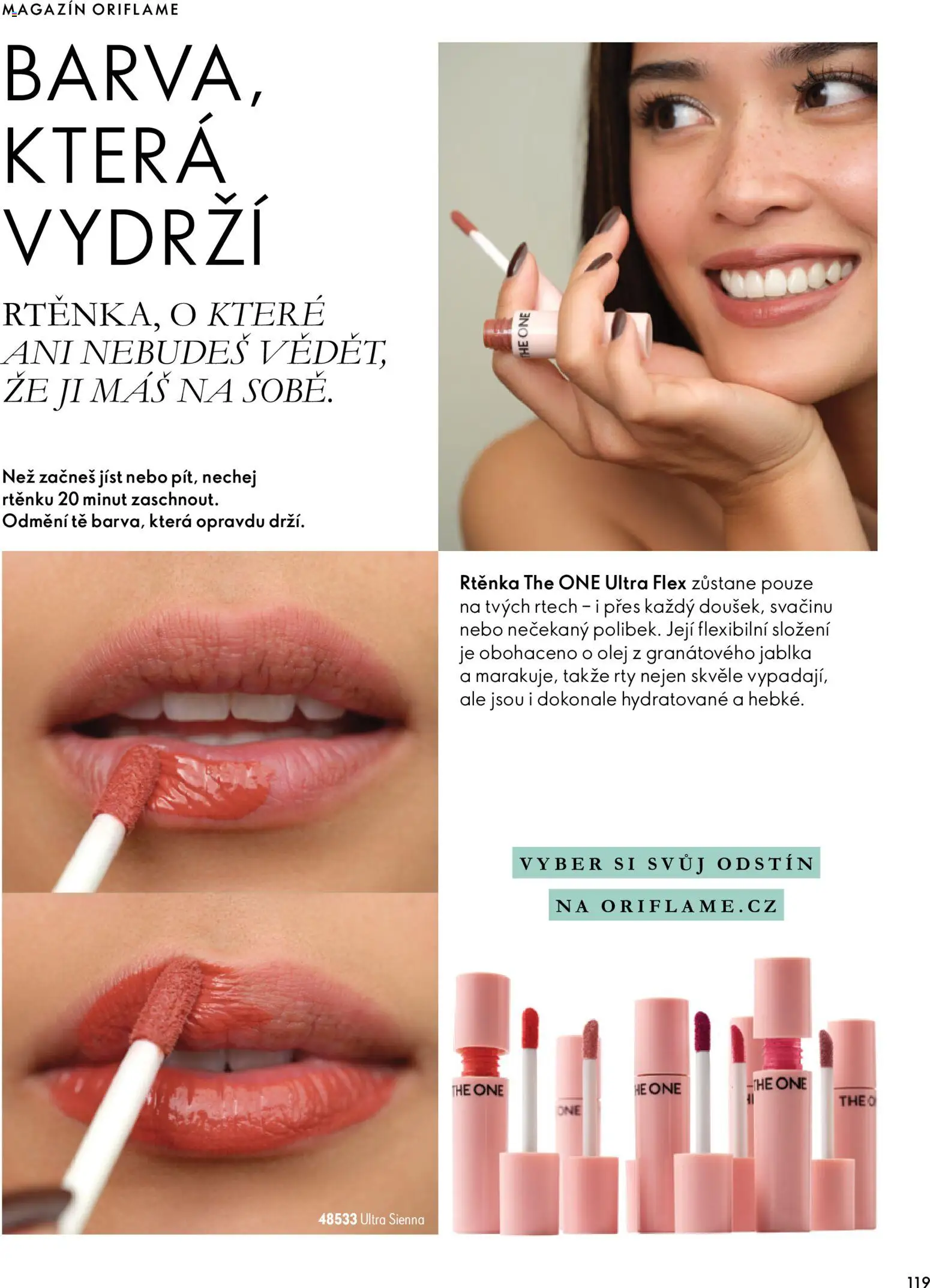 Oriflame katalog Novage+ Proceuticals Leták in Česko
