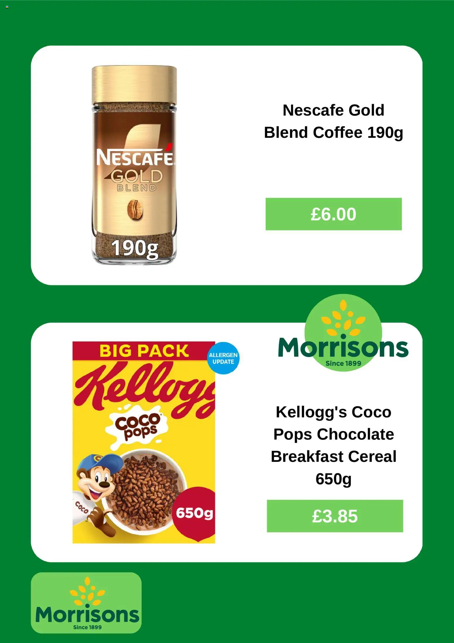 Weekly offers Morrisons Leaflet in United Kingdom