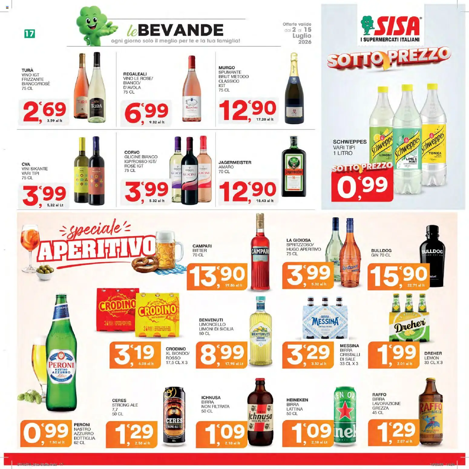 📣 Volantino SISA dal 📅 02/07/2026 - Scopri le offerte ora!🔥 | Italy