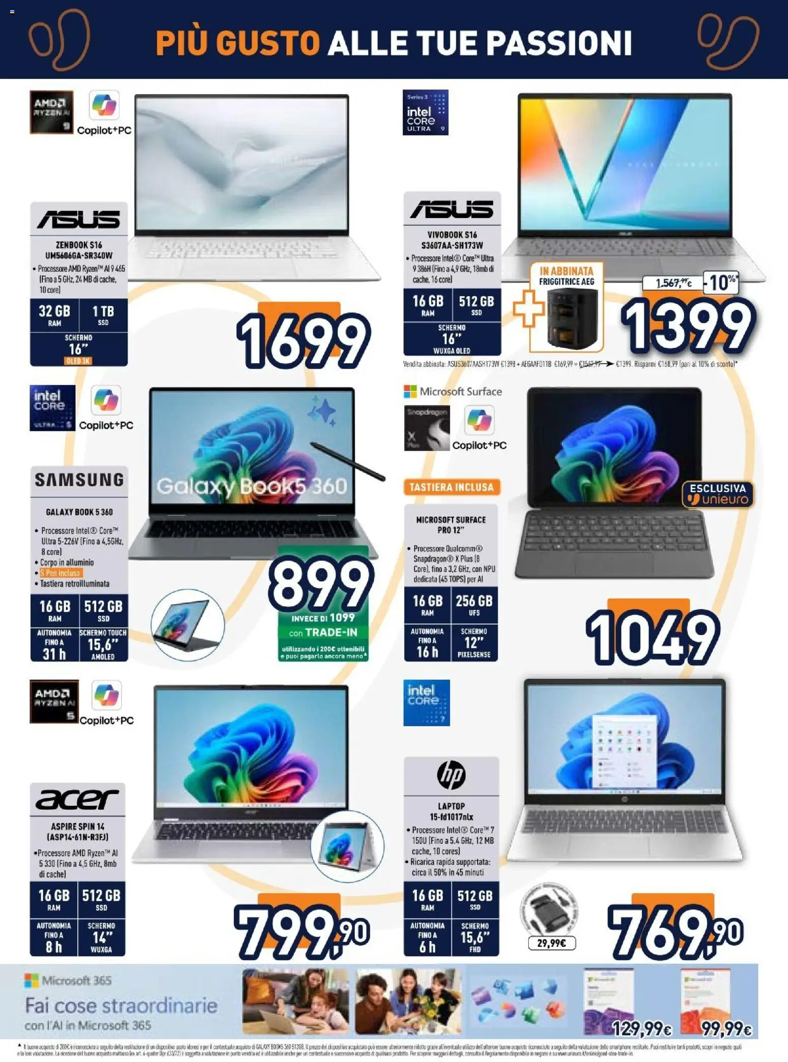 Unieuro volantino Volantino in Italy
